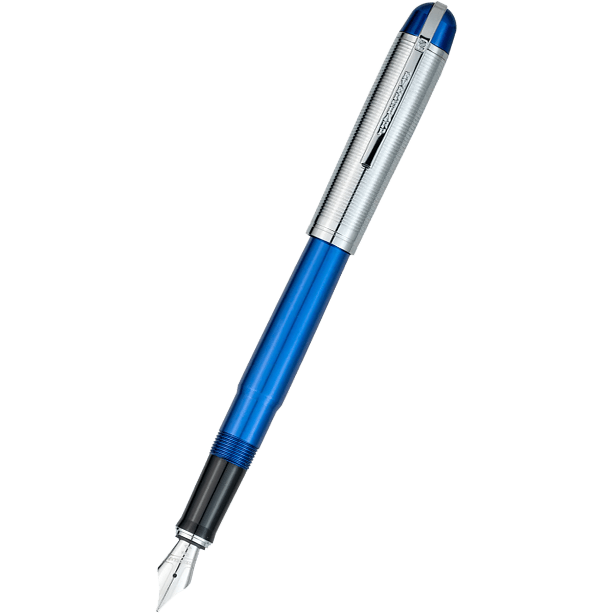 Wahl-Eversharp Skyline Fountain Pen - Blue - Silver Trim - Pen Boutique Ltd
