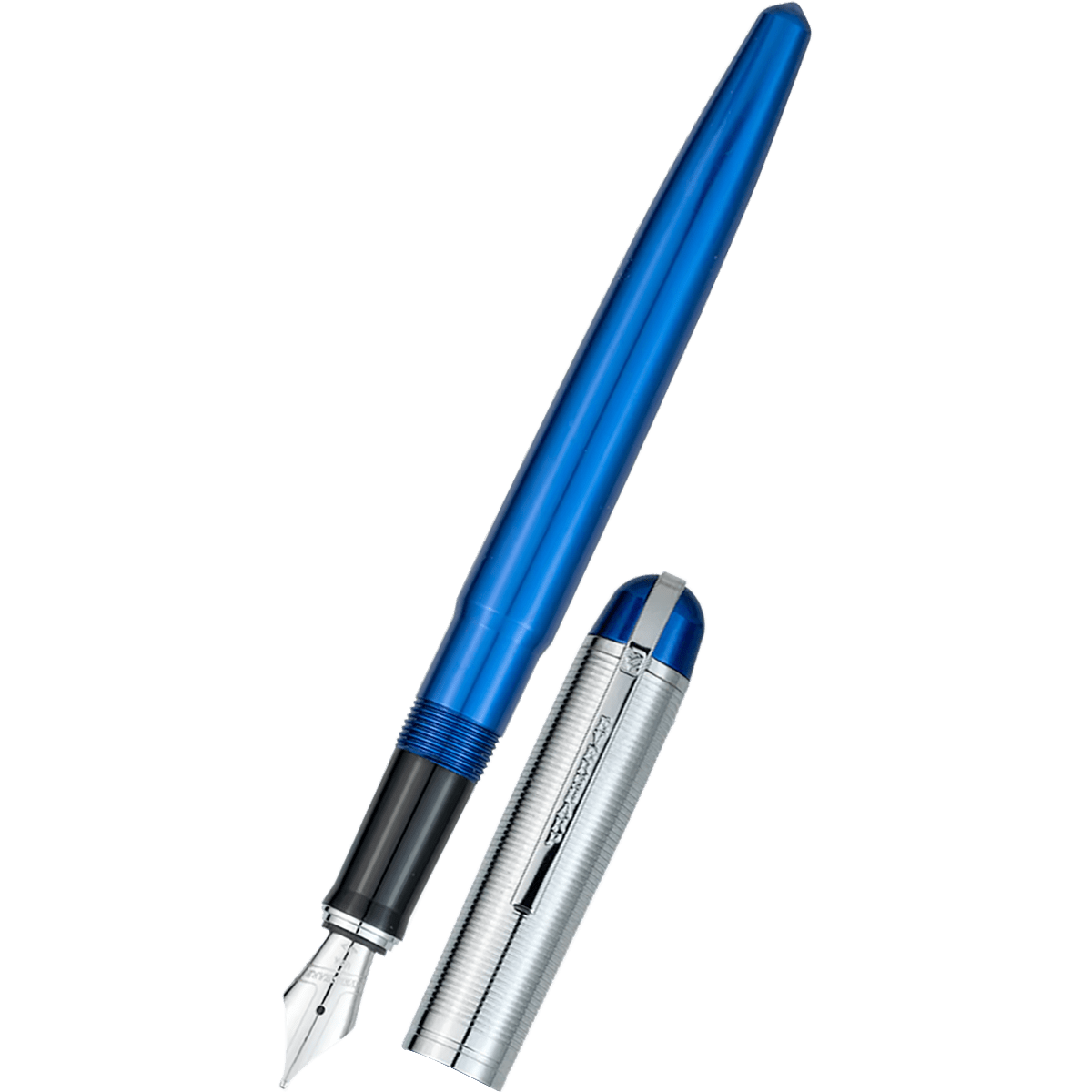 Wahl-Eversharp Skyline Fountain Pen - Blue - Silver Trim - Pen Boutique Ltd