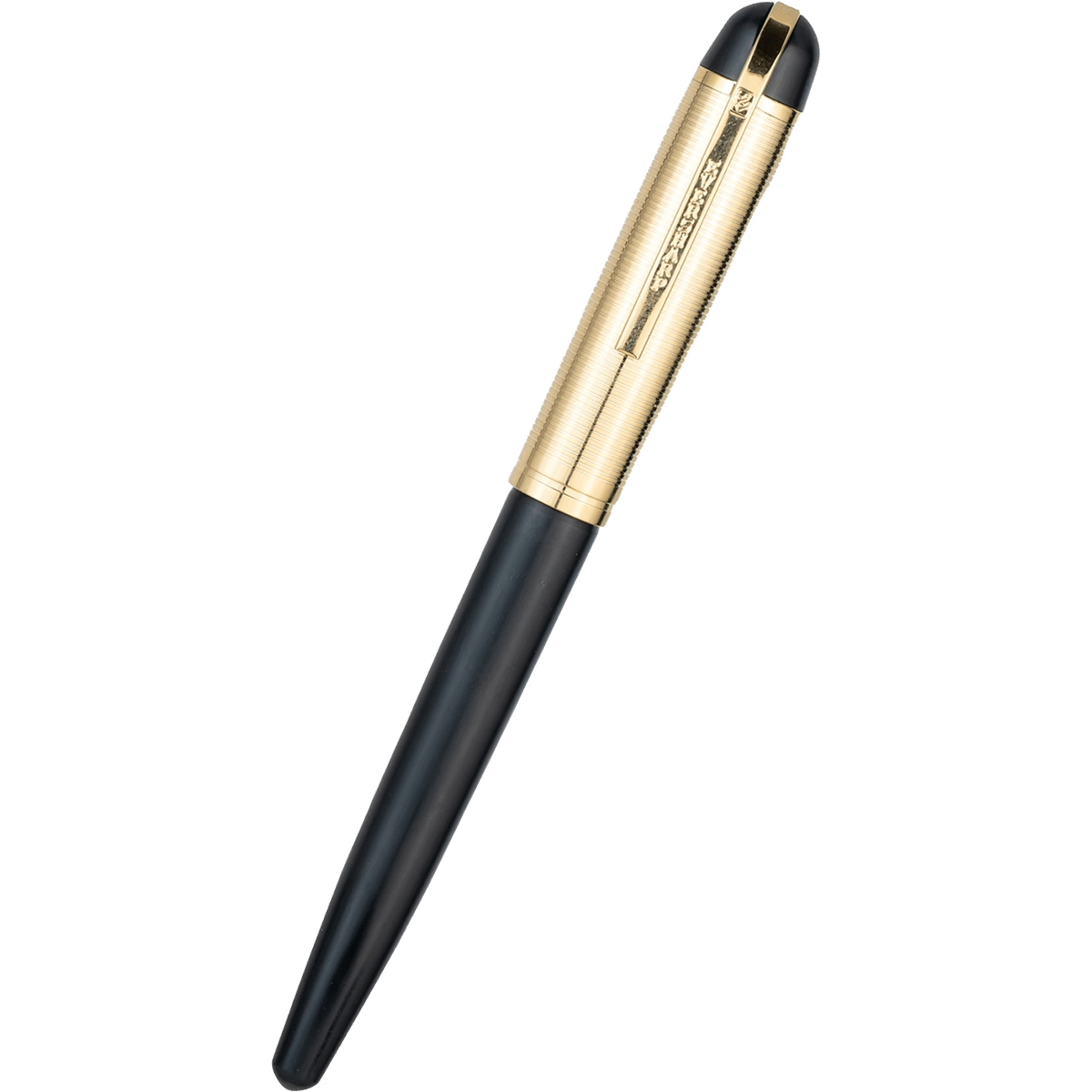 Wahl-Eversharp Skyline Rollerball Pen - Black - Gold Trim - Pen Boutique Ltd