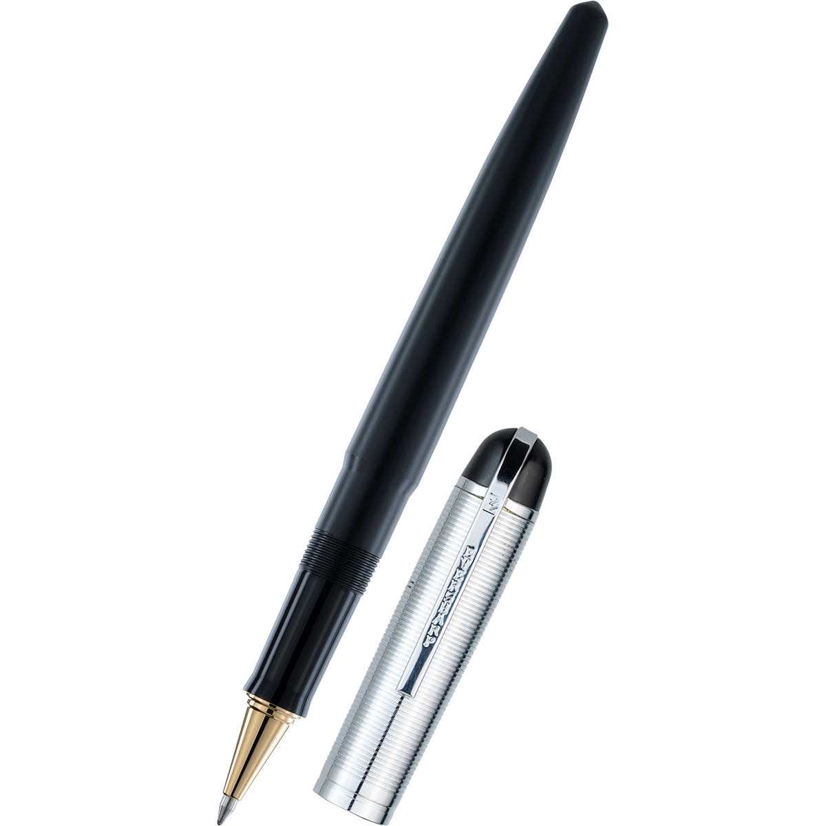 Wahl-Eversharp Skyline Rollerball Pen - Black - Silver Trim-Pen Boutique Ltd