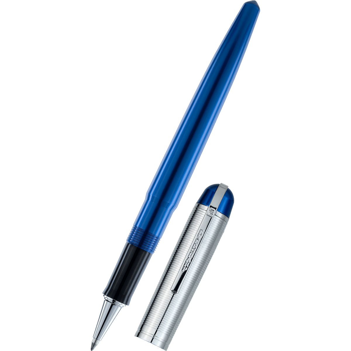 Wahl-Eversharp Skyline Rollerball Pen - Blue - Silver Trim - Pen Boutique Ltd