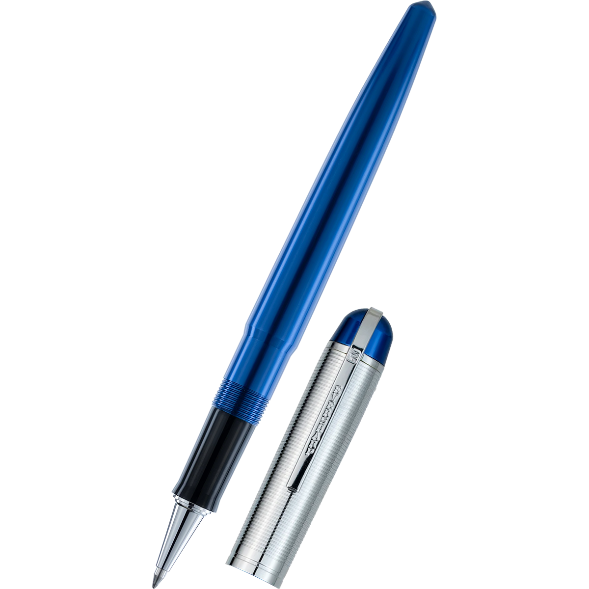 Wahl-Eversharp Skyline Rollerball Pen - Blue - Silver Trim
