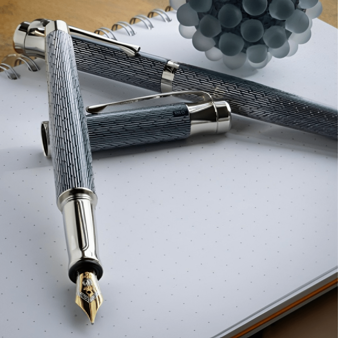 Waldmann Tango Fountain Pen - Imagination Sapphire (Limited Numbered Edition) - Pen Boutique Ltd