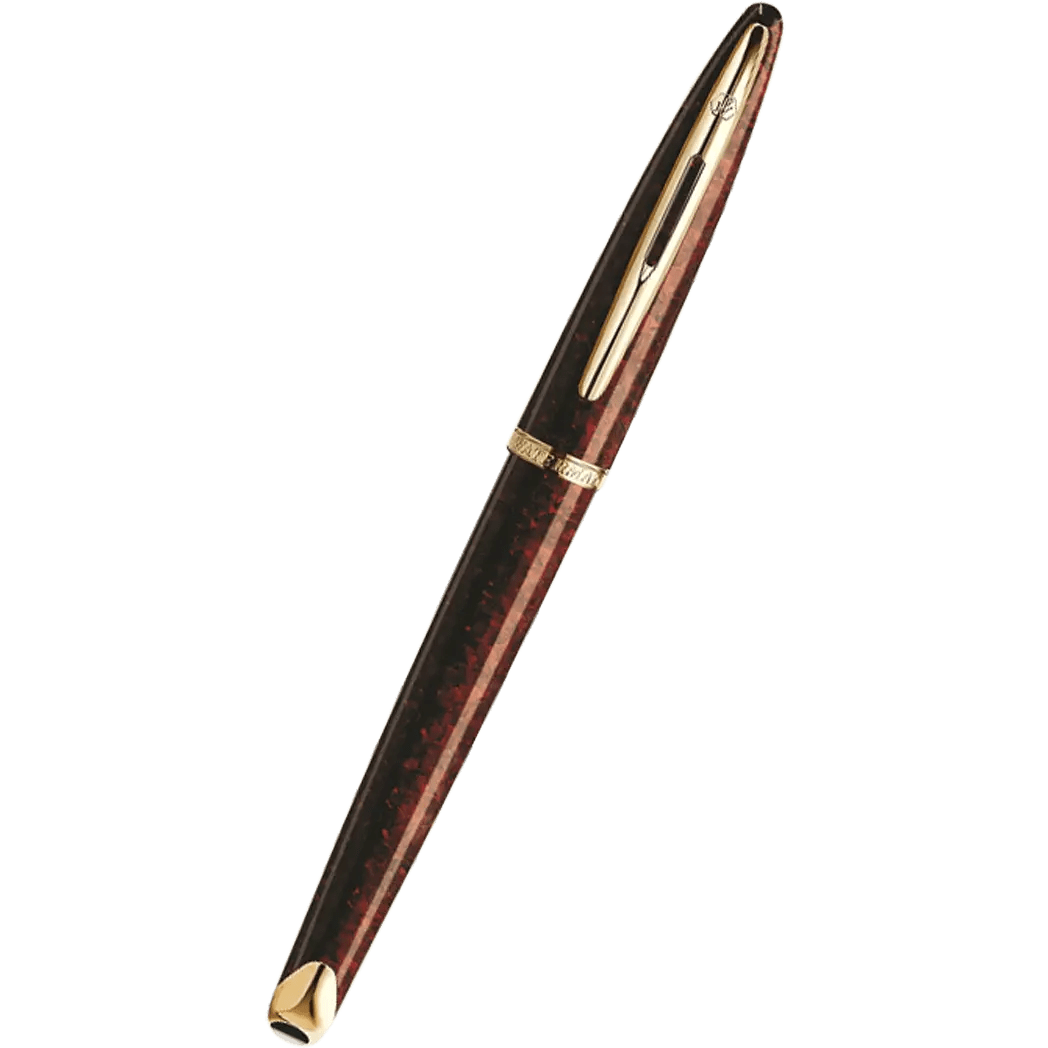 Waterman Carene Fountain Pen - Marine Amber - Gold Trim - Pen Boutique Ltd