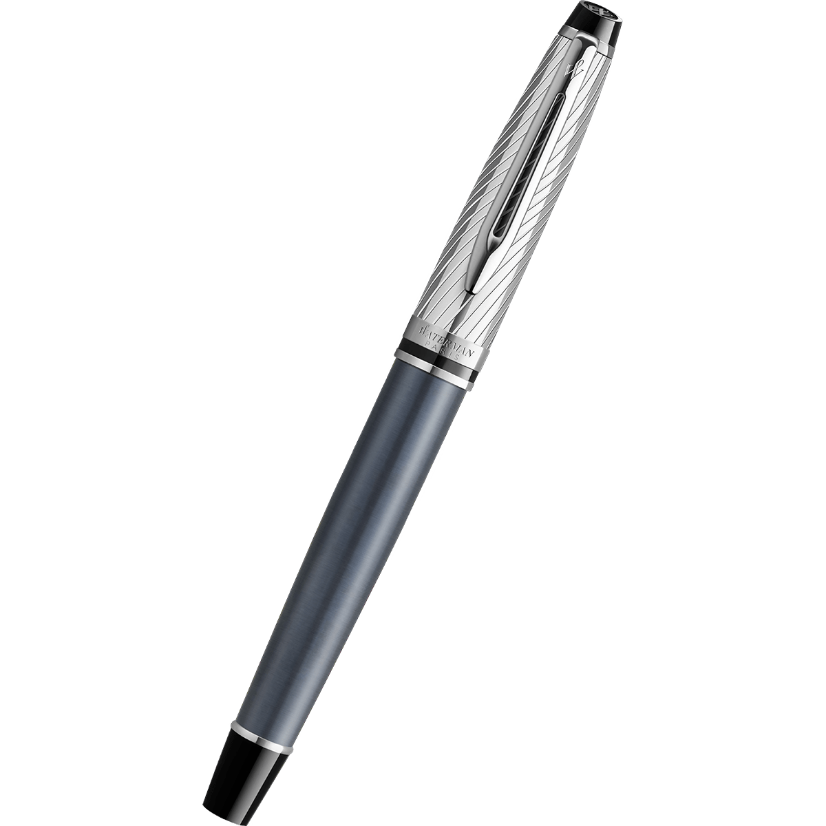 Waterman Expert Fountain Pen - Metallic Stone Grey (Deluxe)-Pen Boutique Ltd