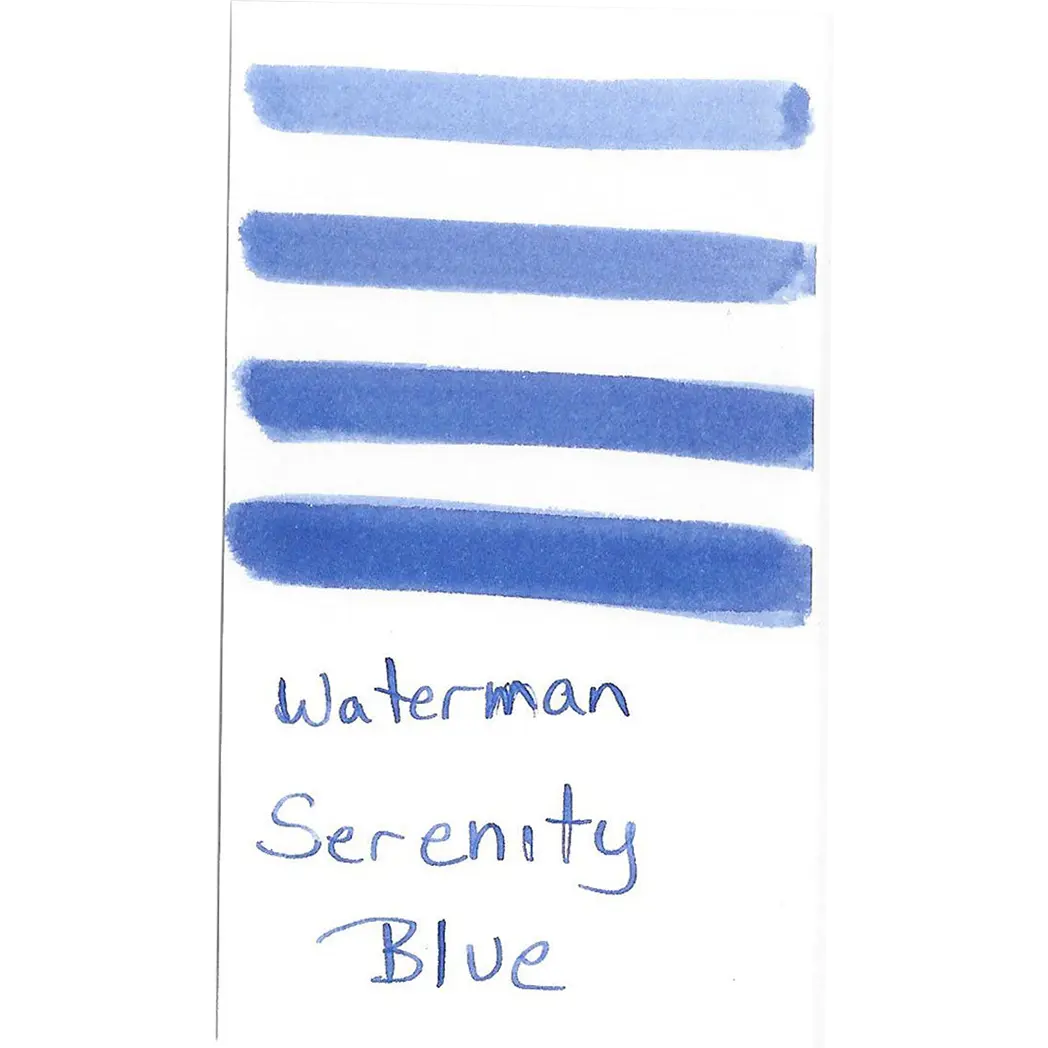 Waterman Serenity Blue - 50ml Bottled Ink-Pen Boutique Ltd