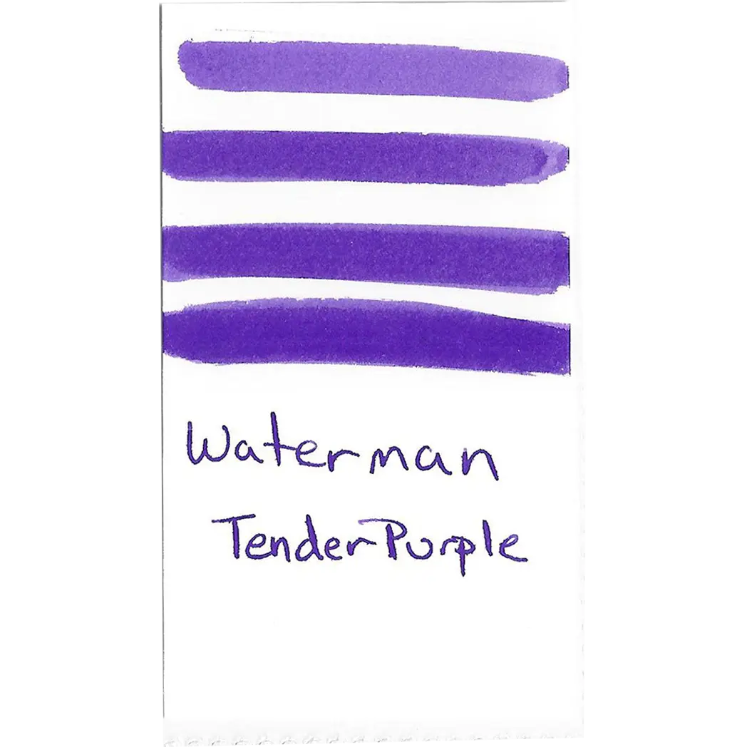 Waterman Tender Purple - 50ml Bottled Ink-Pen Boutique Ltd