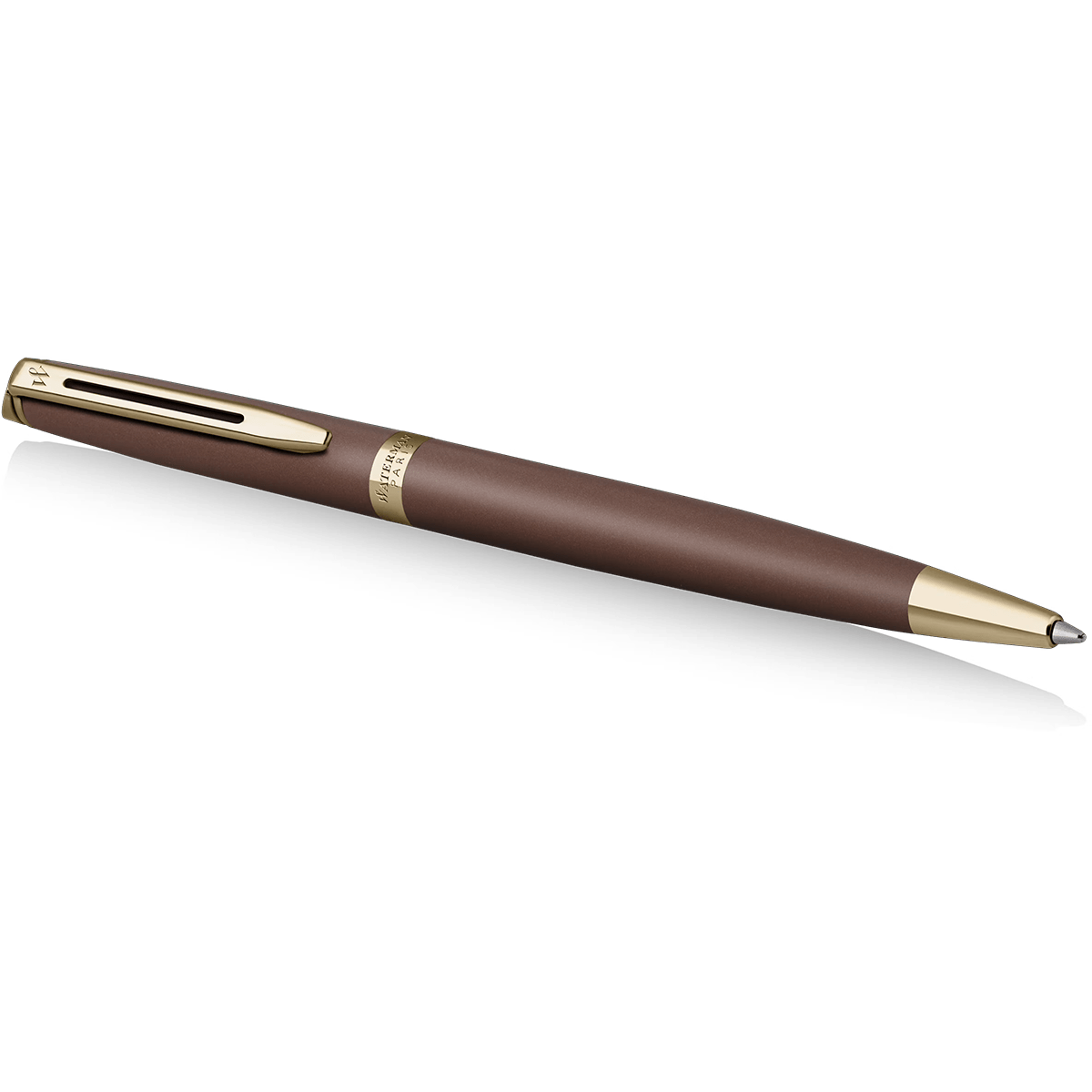 Waterman Hémisphère Ballpoint Pen - Understated Edit Metallic Copper Red - Pen Boutique Ltd