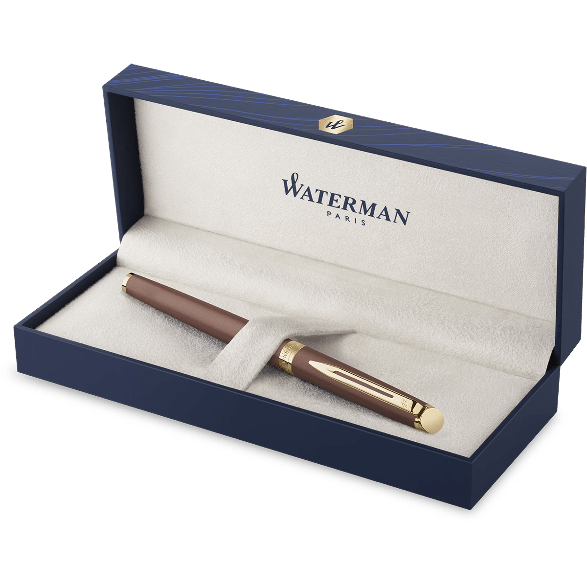 Waterman Hémisphère Fountain Pen - Understated Edit Metallic Copper Red - Pen Boutique Ltd