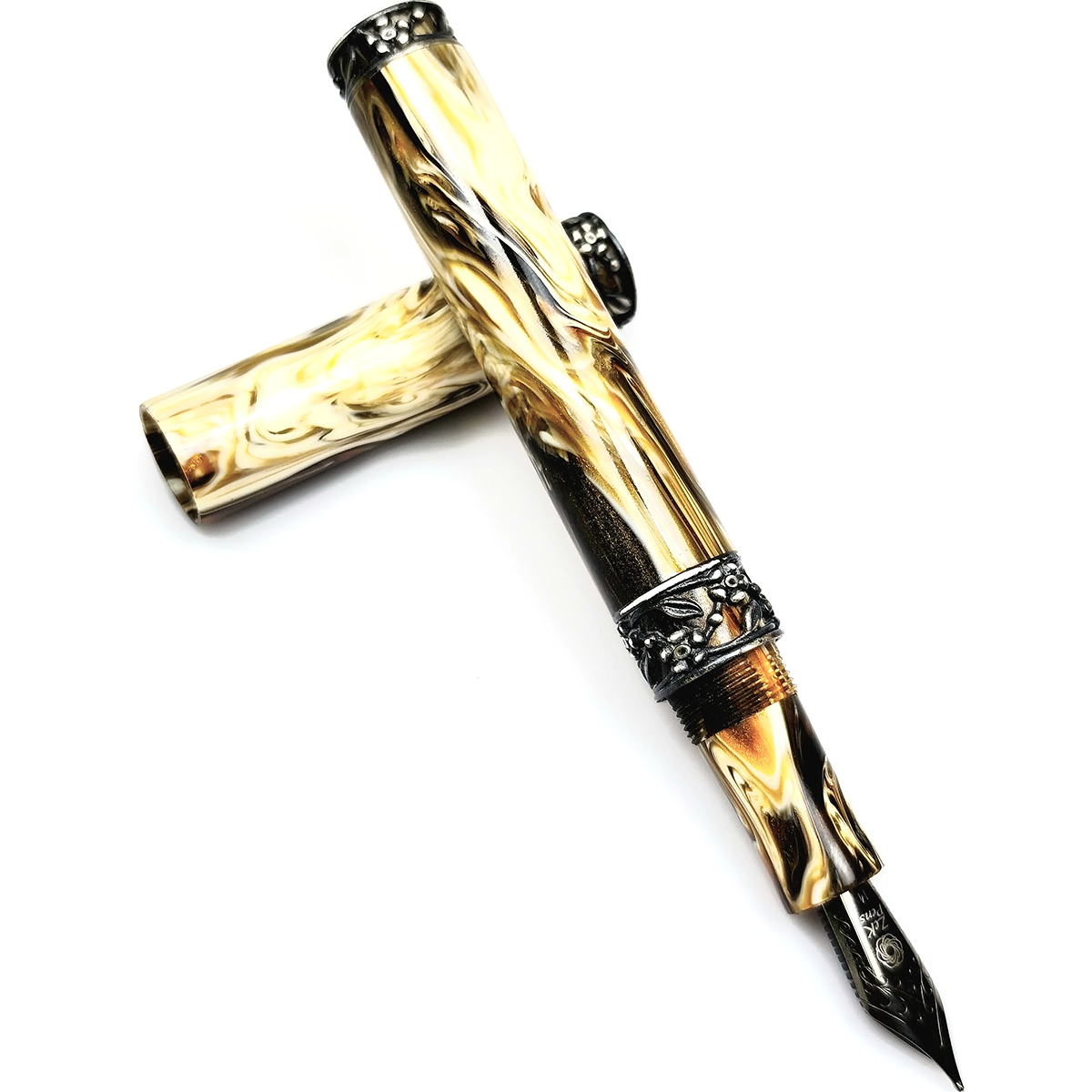 Zek Pens Nazende Fountain Pen - Jonathan Brooks Turkish Design IV-Pen Boutique Ltd