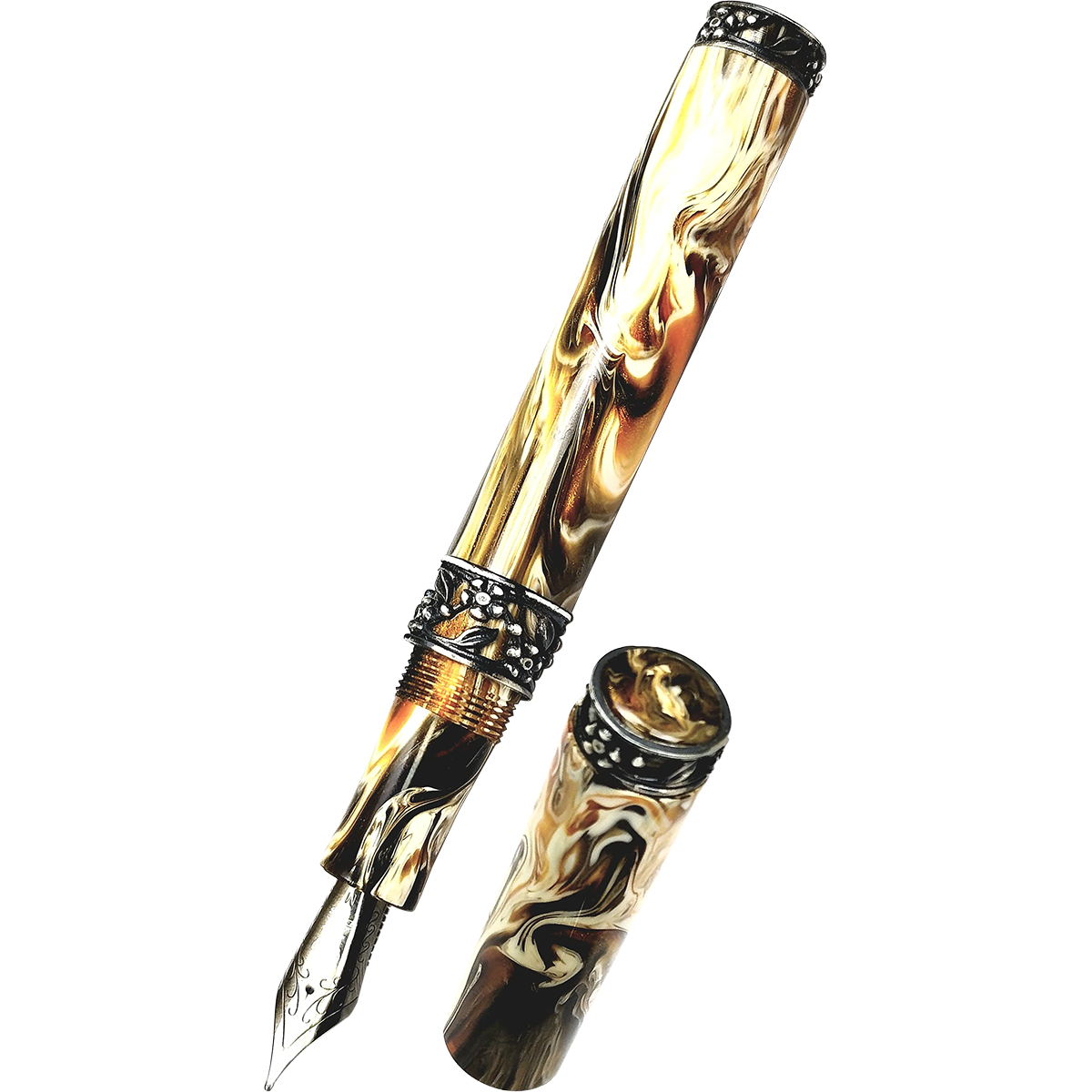Zek Pens Nazende Fountain Pen - Jonathan Brooks Turkish Design IV-Pen Boutique Ltd