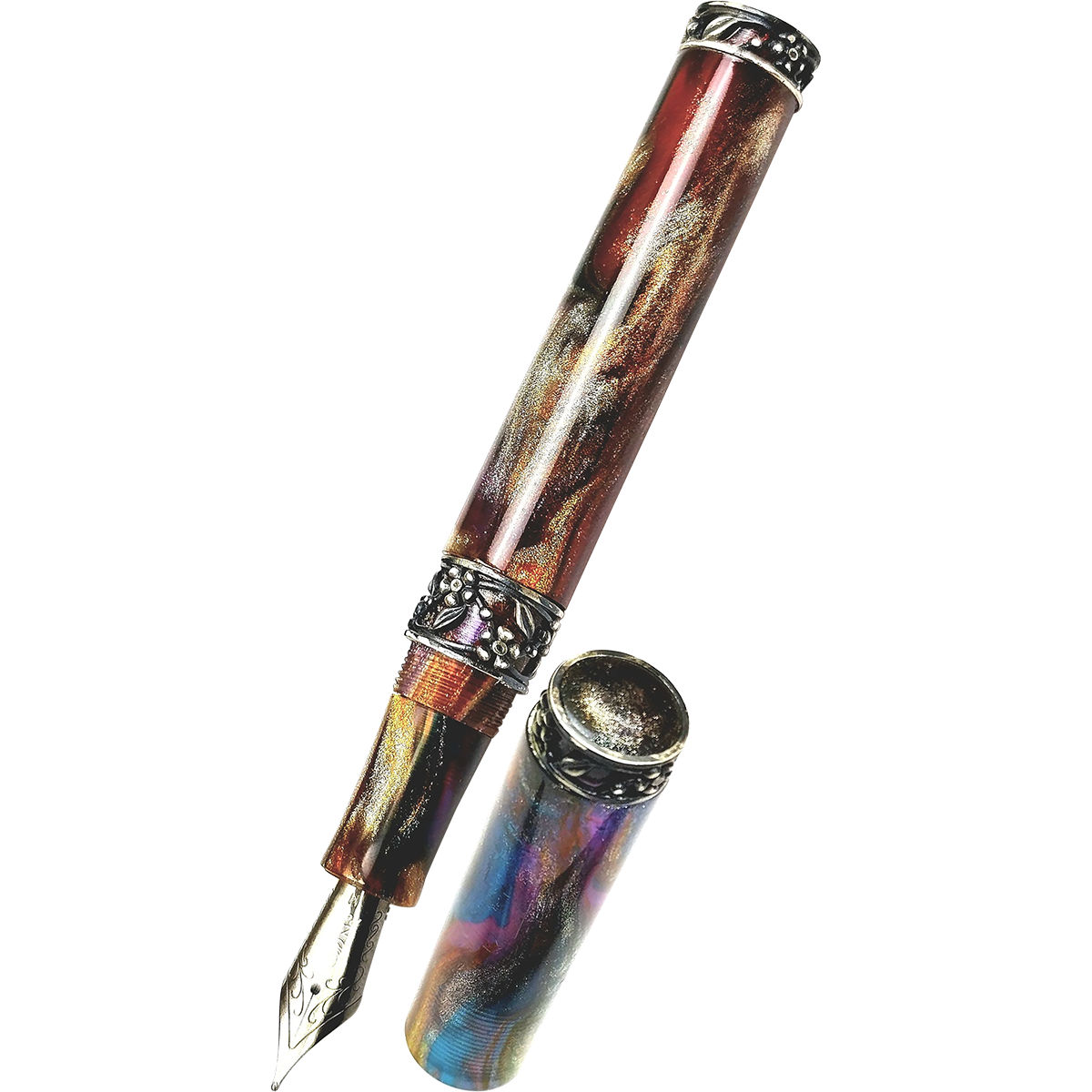 Zek Pens Nazende Fountain Pen - Jonathan Brooks Turkish Design V-Pen Boutique Ltd