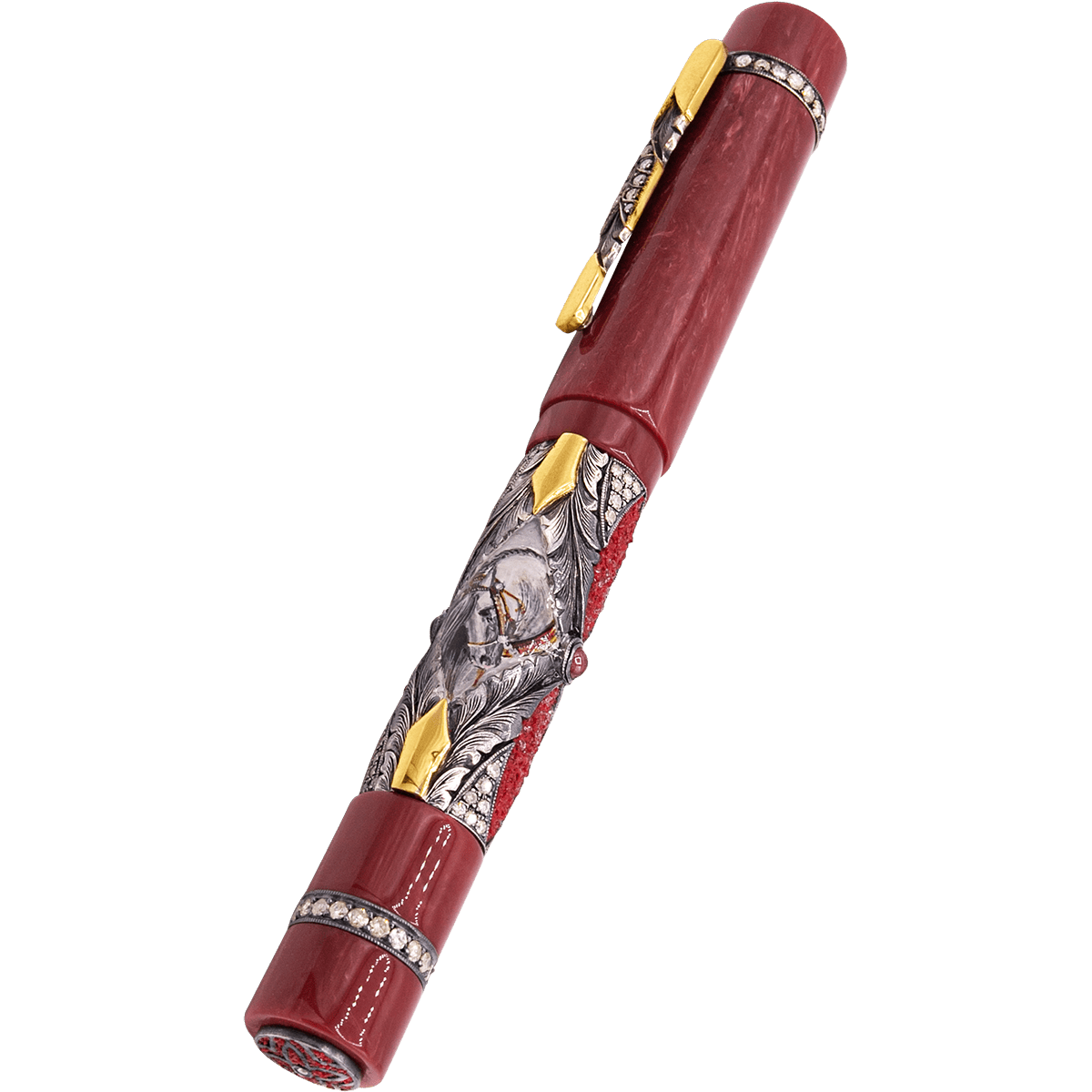 Zeki Karaca Jewellery Harman Fountain Pen - Horse (Limited Edition) - Pen Boutique Ltd
