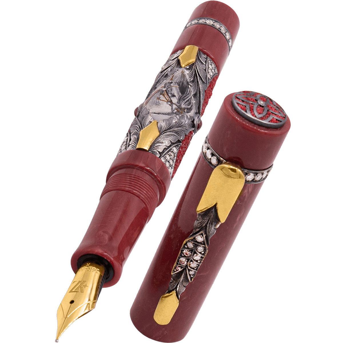Zeki Karaca Jewellery Harman Fountain Pen - Horse (Limited Edition) - Pen Boutique Ltd