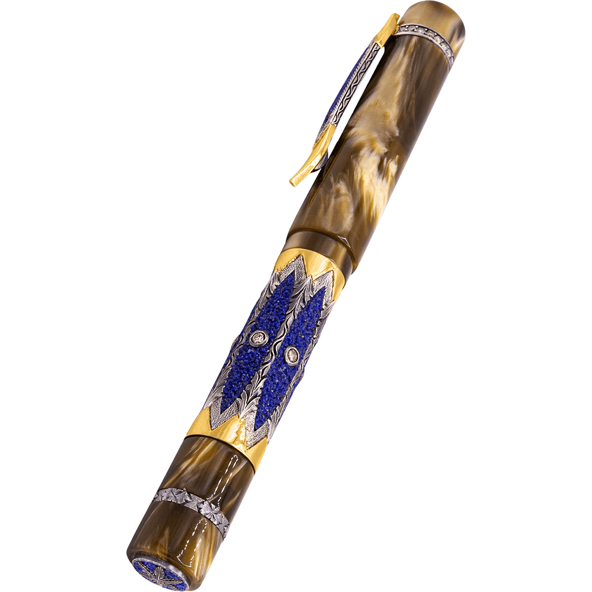 Zeki Karaca Jewellery Harman Fountain Pen - Brown (Limited Edition) - Pen Boutique Ltd