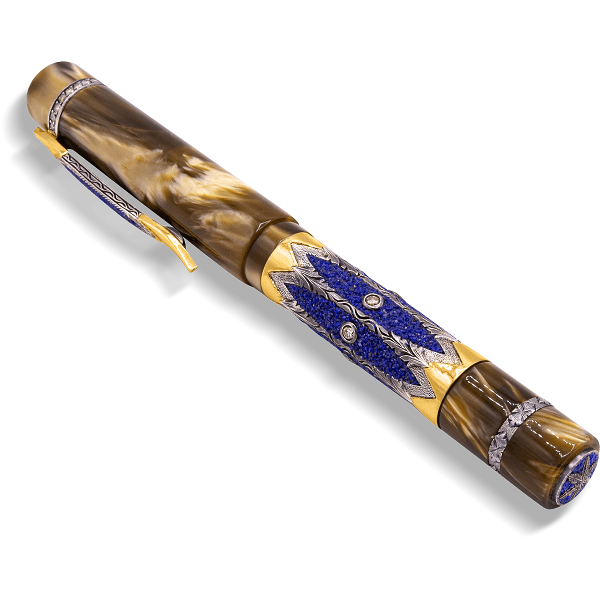 Zeki Karaca Jewellery Harman Fountain Pen - Brown (Limited Edition) - Pen Boutique Ltd