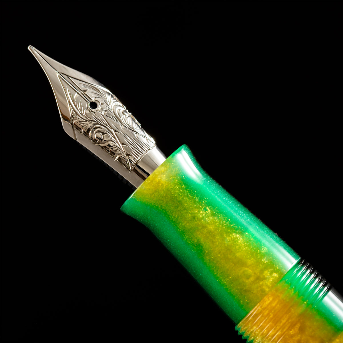 Zeki Karaca Jewellery Harman Fountain Pen - Emerald (Limited Edition) - Pen Boutique Ltd