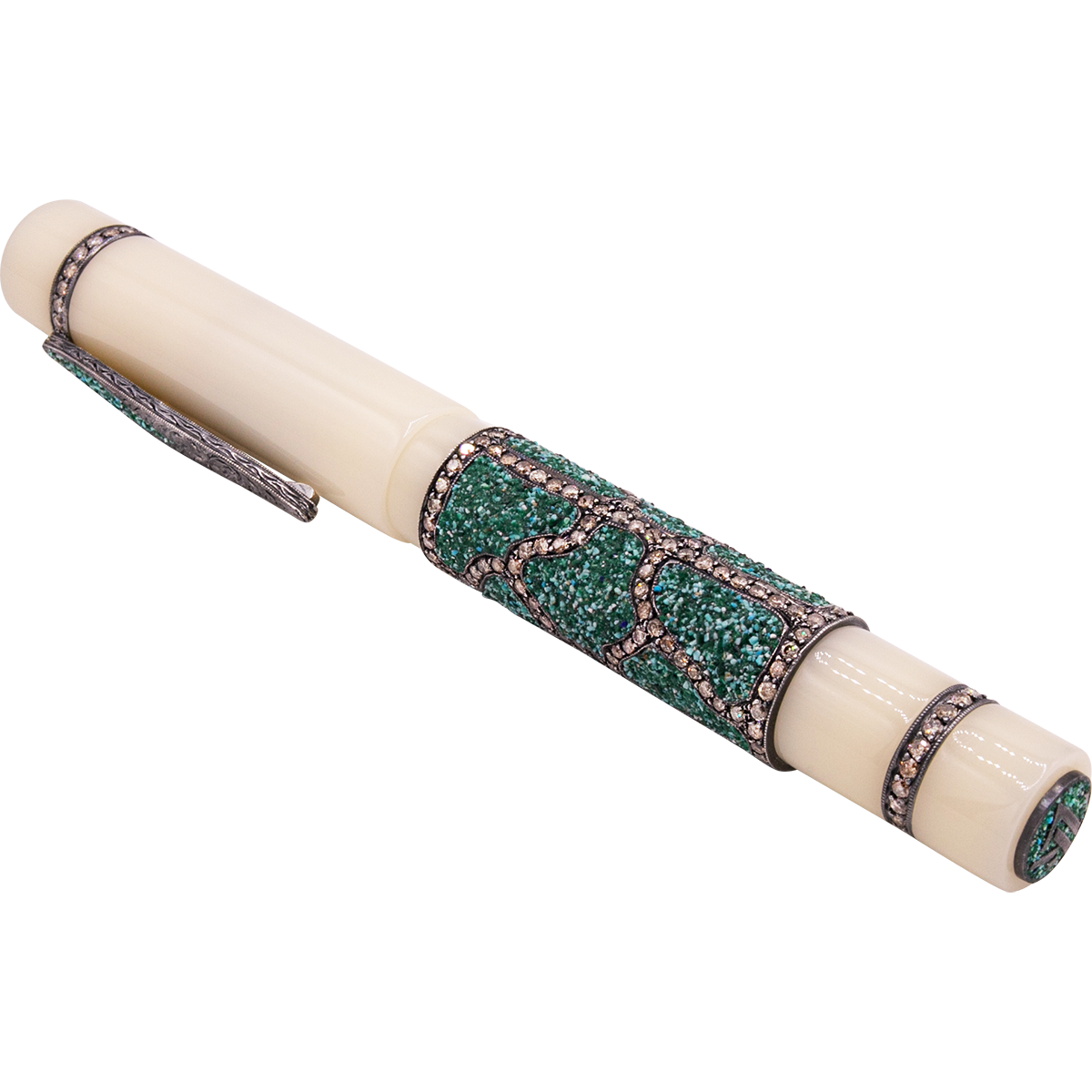 Zeki Karaca Jewellery Harman Fountain Pen - White