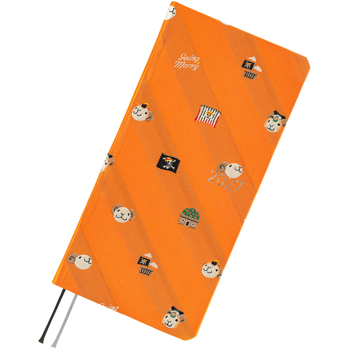 Hobonichi Light Hardcover English Book - ONE PIECE magazine: Very Very Merry! - Tall & Slim (Weeks - Jan Start) - Pen Boutique Ltd