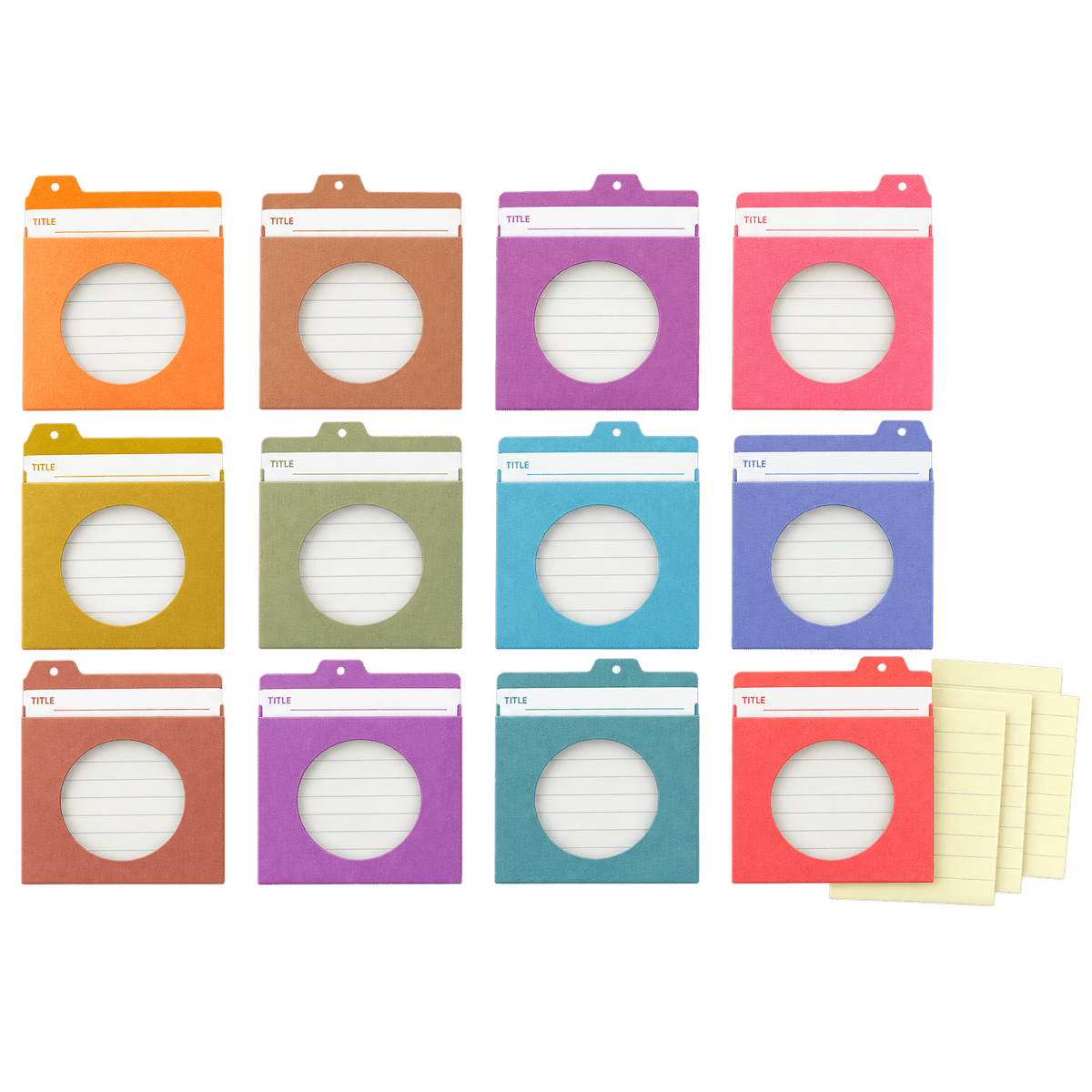 Hobonichi 12 Month Index Pockets - TSUKI no IRO - Pen Boutique Ltd
