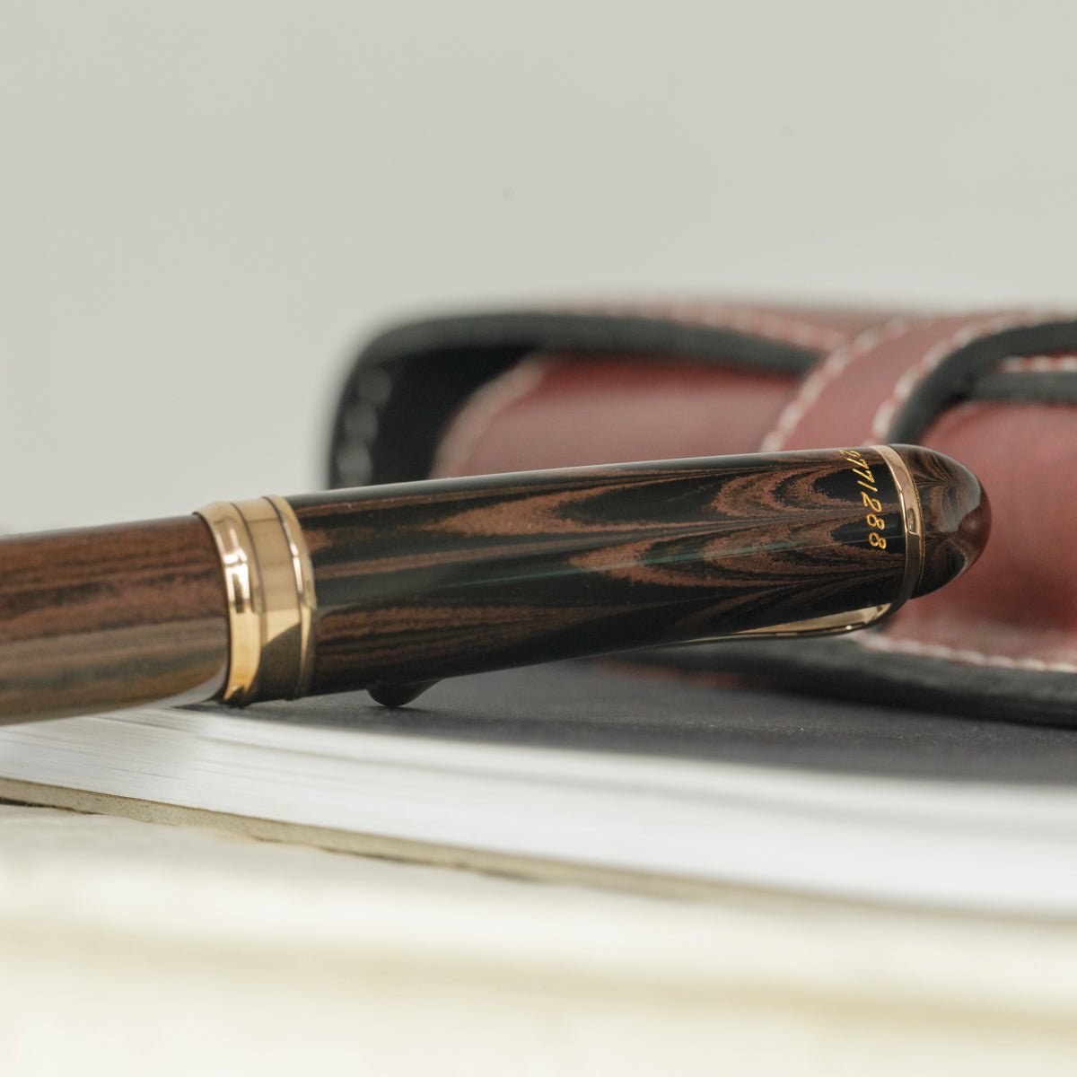 Aurora 88 Fountain Pen - Cognac Ebonite - Limited Edition - Pen Boutique Ltd