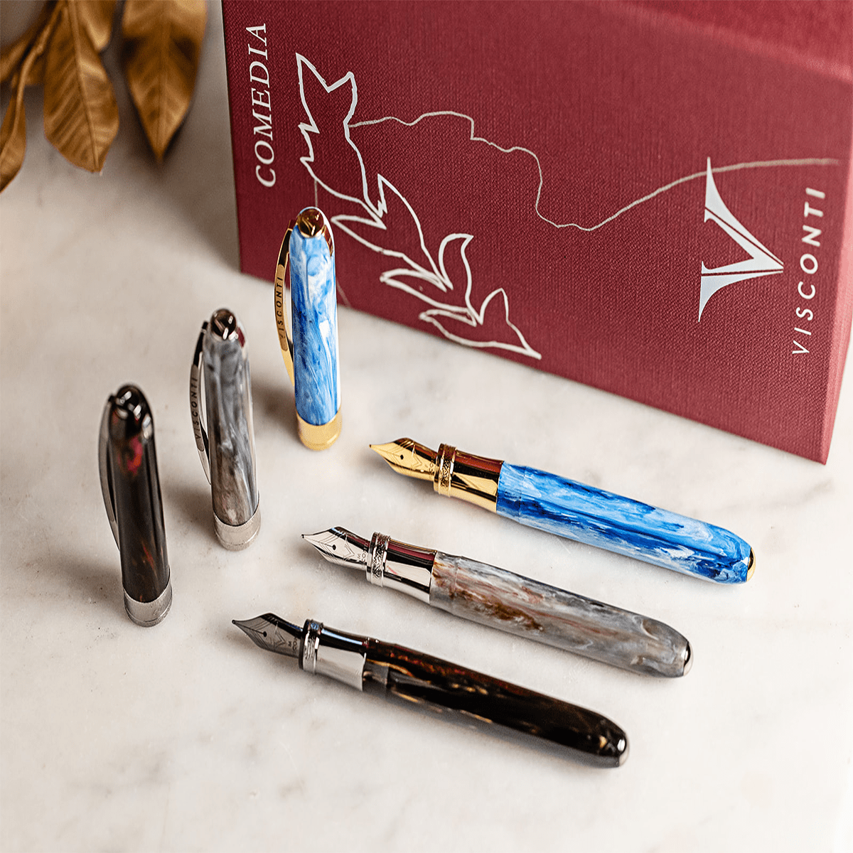 Visconti Comedia Fountain Pen - Inferno - Pen Boutique Ltd