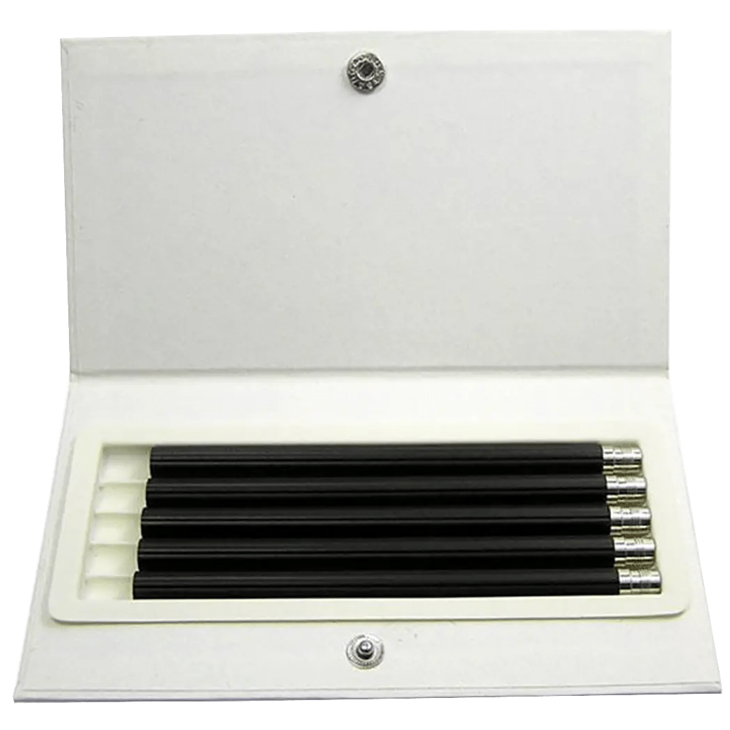 Graf Von Faber-Castell Black Perfect Pencil Refill - 5/box - Pen Boutique Ltd