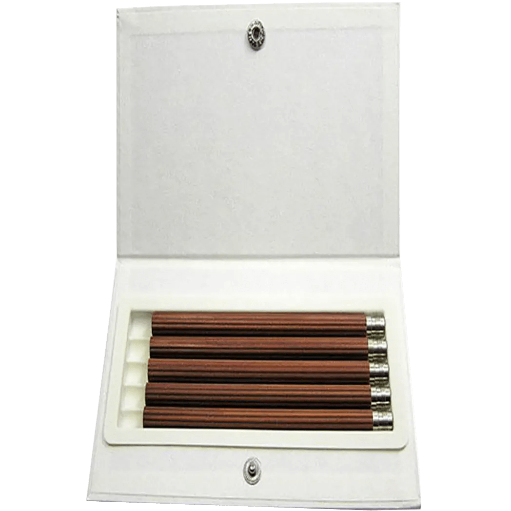 Graf Von Faber-Castell Brown Perfect Pencil Refill - 5/box - Pen Boutique Ltd