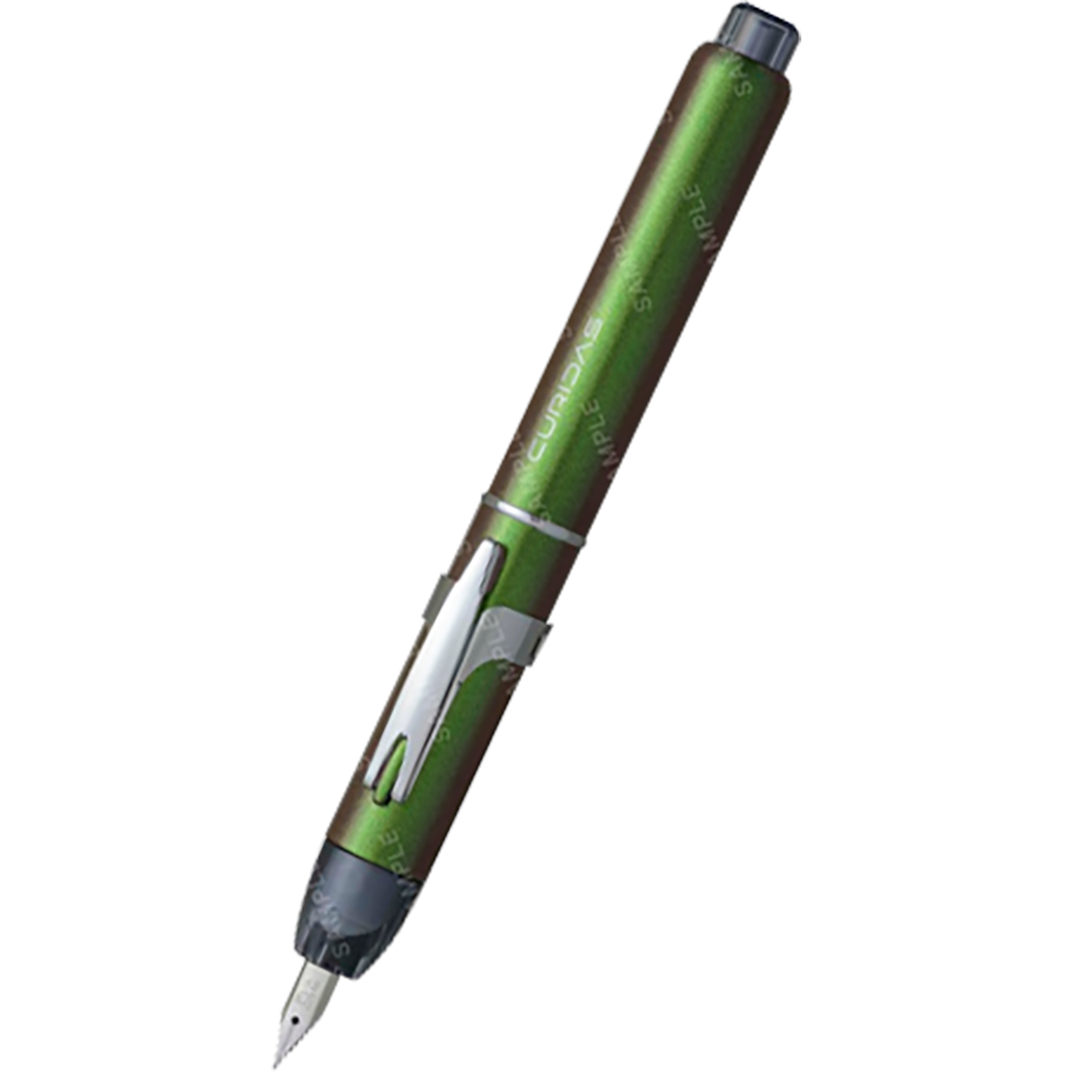 Platinum Curidas Fountain Pen - Stone Green-Pen Boutique Ltd