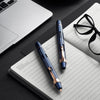 Nahvalur Eclipse Fountain Pen - Cobalt - Rose Gold Trim-Pen Boutique Ltd