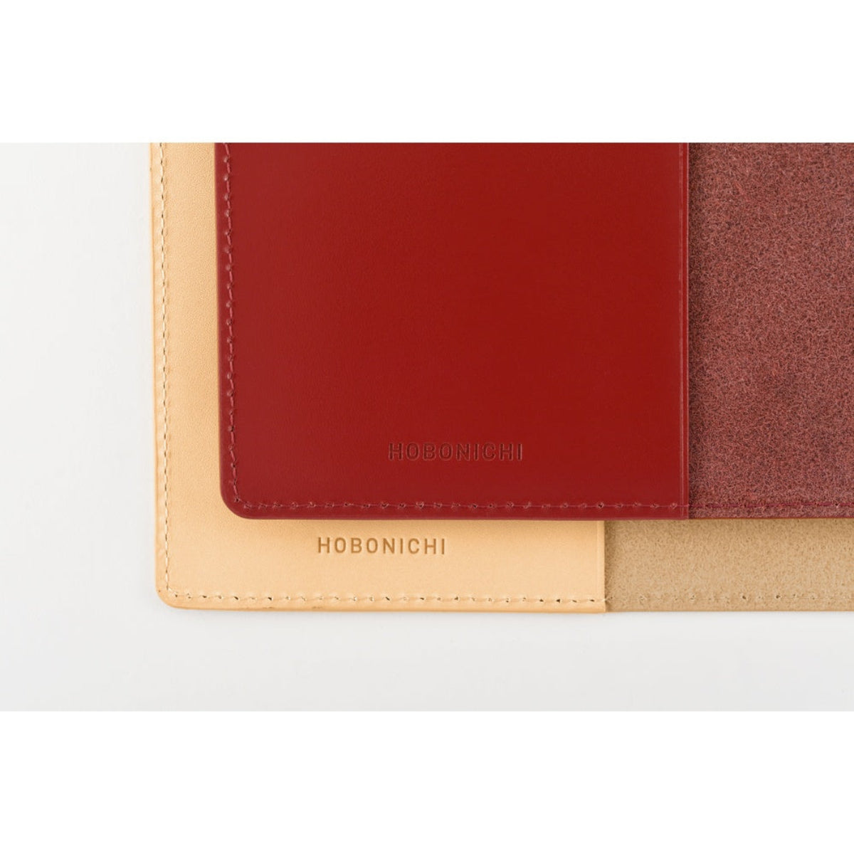 Hobonichi 5-Year Techo Leather Large Cover - Red - A5-Pen Boutique Ltd