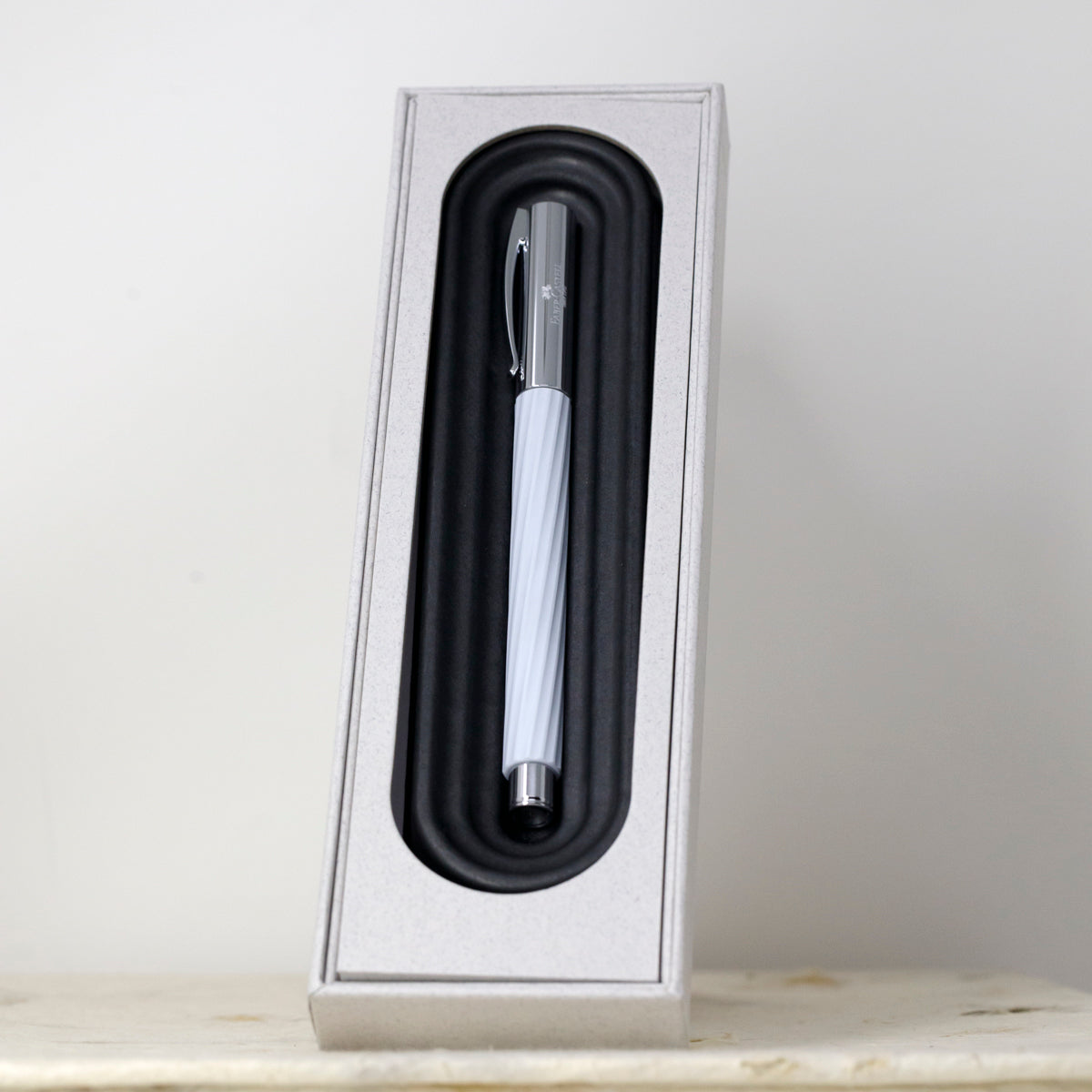 Faber-Castell Ambition Fountain Pen - Italic Blue Ice-Pen Boutique Ltd