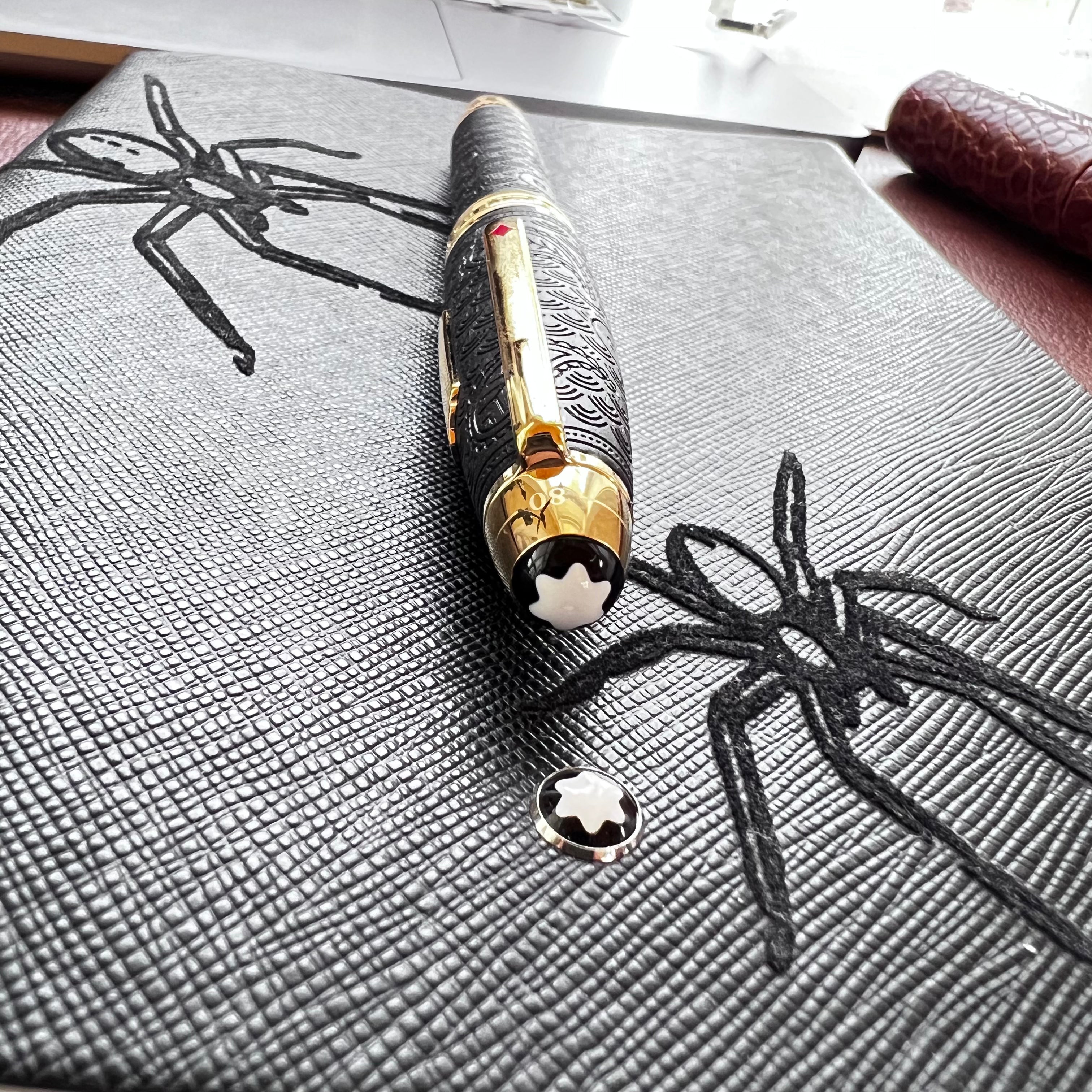Montblanc 146 Meisterstuck Solitaire Fountain Pen - Around the World In 80 Days - Year 2 (LeGrand)-Pen Boutique Ltd