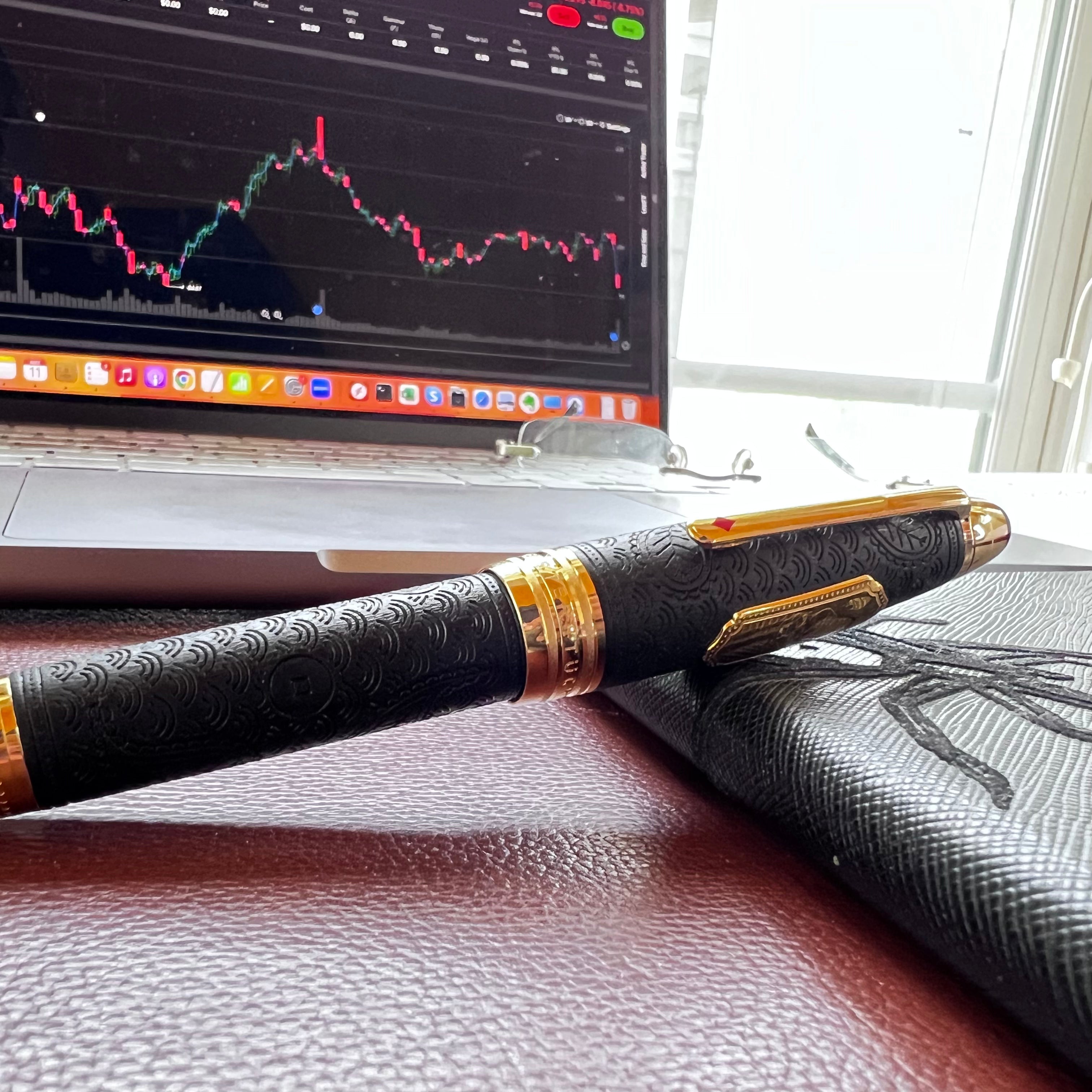 Montblanc 146 Meisterstuck Solitaire Fountain Pen - Around the World In 80 Days - Year 2 (LeGrand)-Pen Boutique Ltd