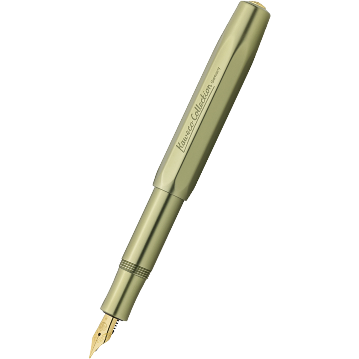 Kaweco AL Sport Fountain Pen - Collector's Edition - Aluminum Olivine-Pen Boutique Ltd