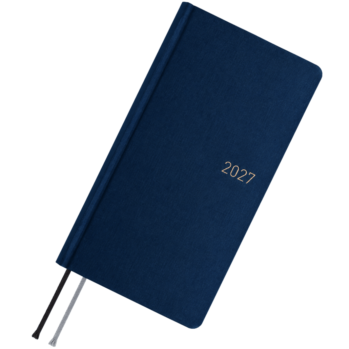 Hobonichi 2027 Mega Light Hard Cover English Book - Colors: Midnight Blue - Tall & Slim (Weeks - January Start) - Pen Boutique Ltd