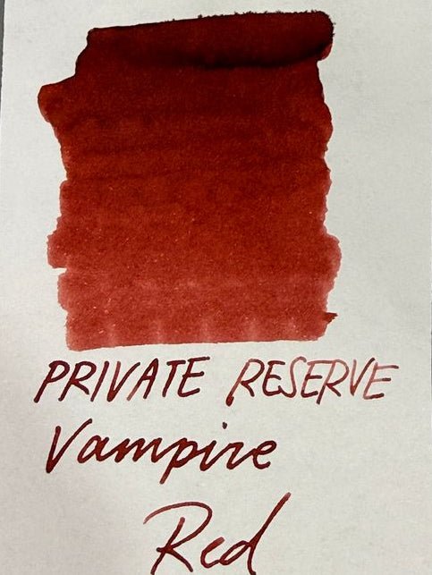 Private Reserve Ink Bottle - Vampire Red - 60ml - Pen Boutique Ltd