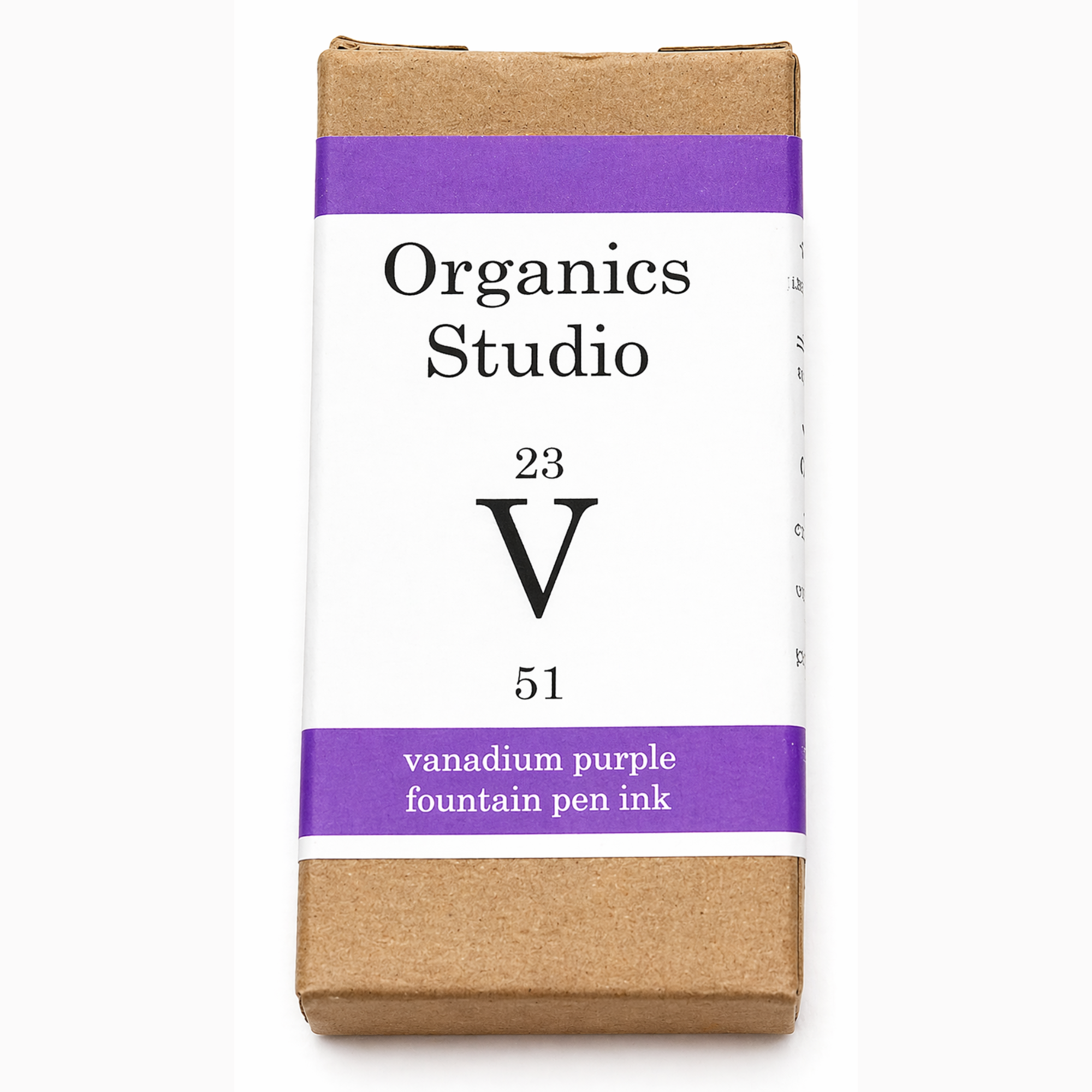 Organics Studio Periodic Table Ink Bottle - Vanadium-Pen Boutique Ltd