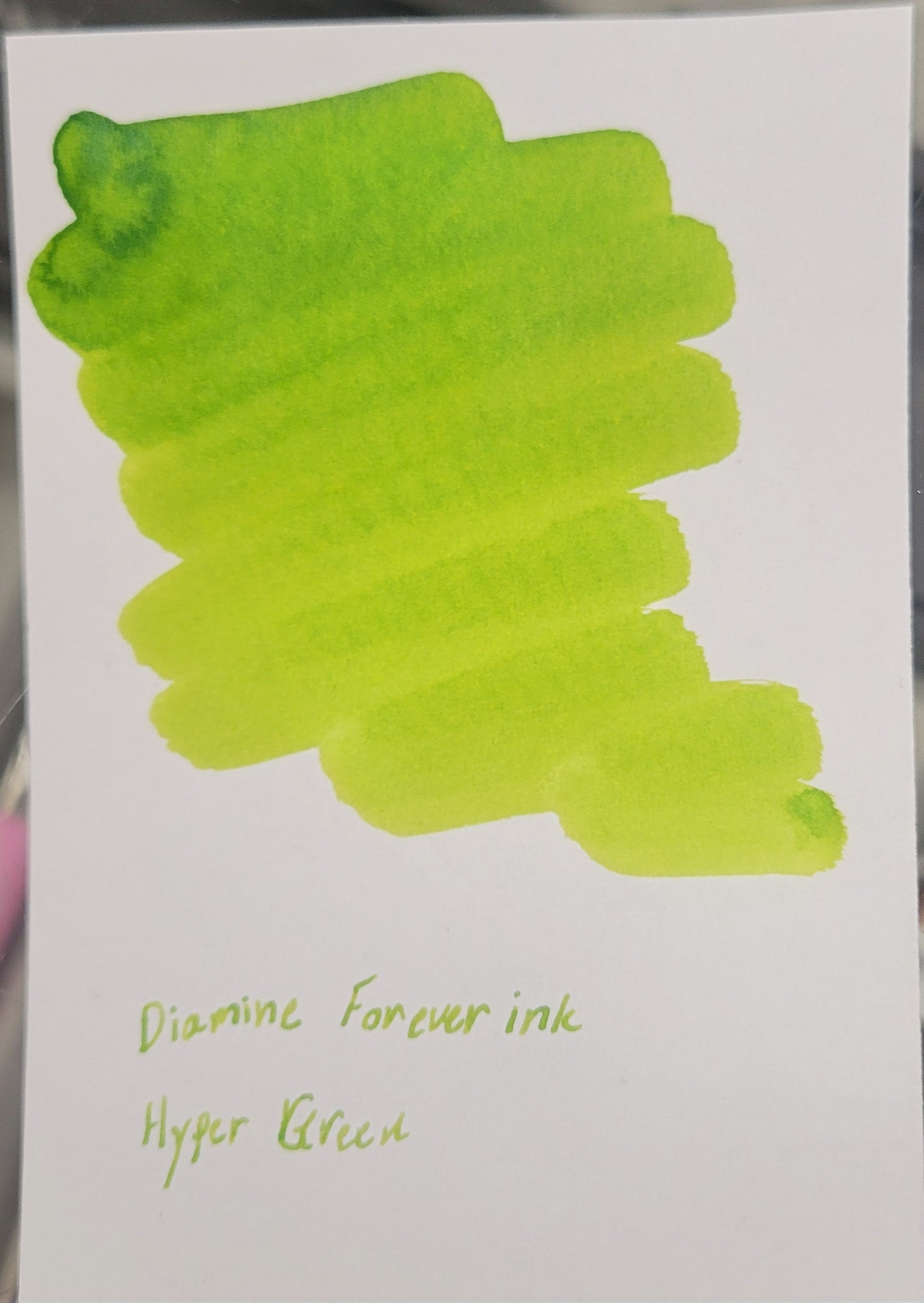 Diamine Forever Ink Bottle - Hyper Green - 50 ml - Pen Boutique Ltd