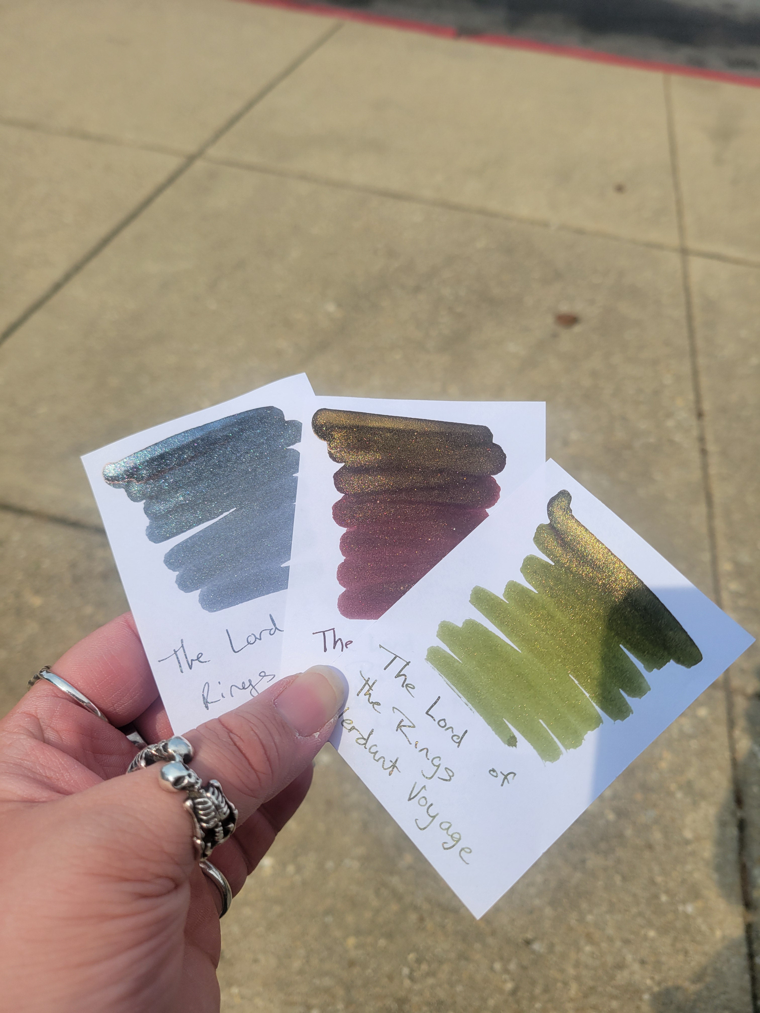 Ferris Wheel Press x Lord of the Rings Ink Bottle - Shadow of Mordor - 10ml-Pen Boutique Ltd