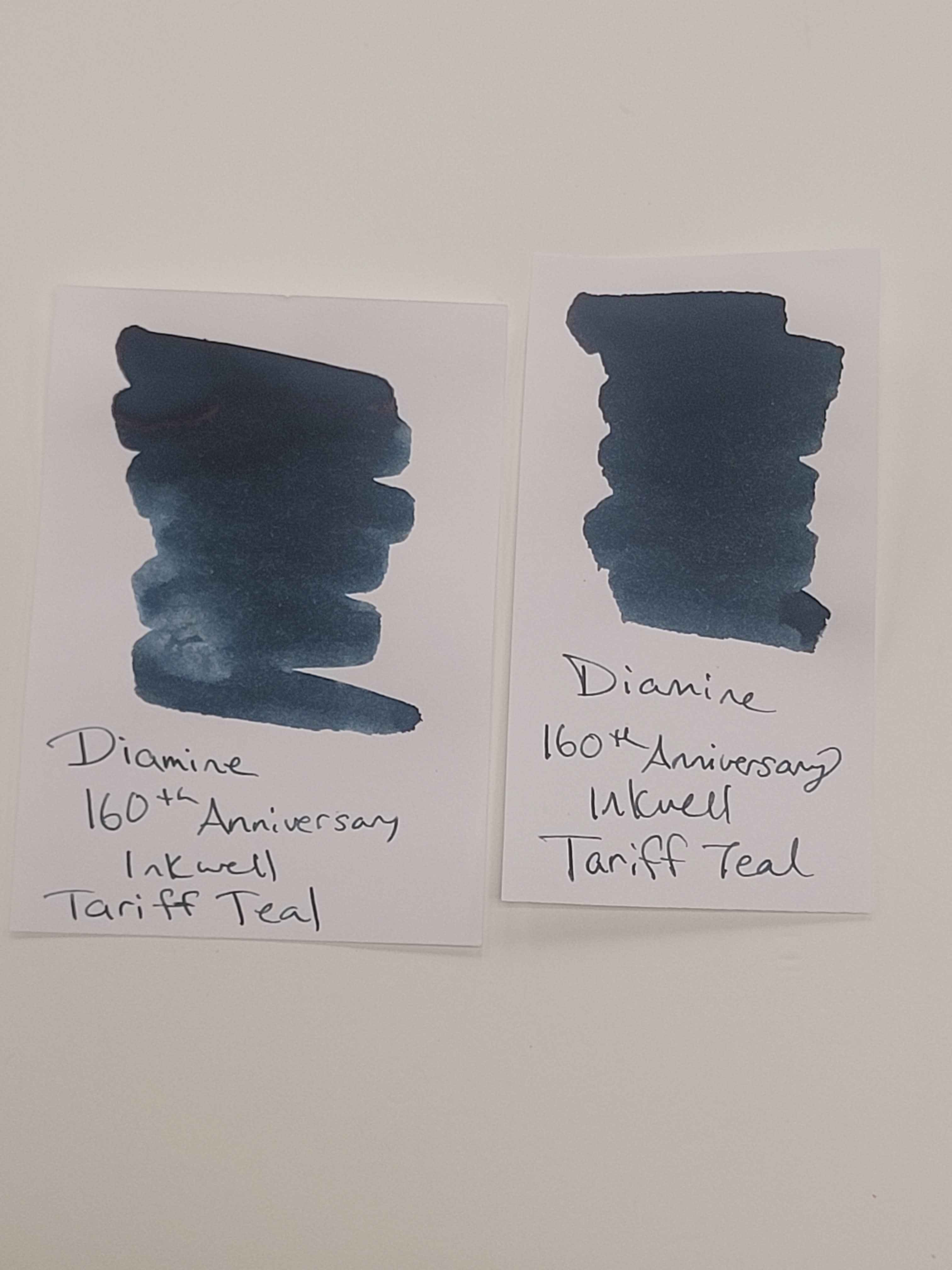 Diamine 160th Anniversary Ink Bottle - Tariff Teal - 75ml-Pen Boutique Ltd
