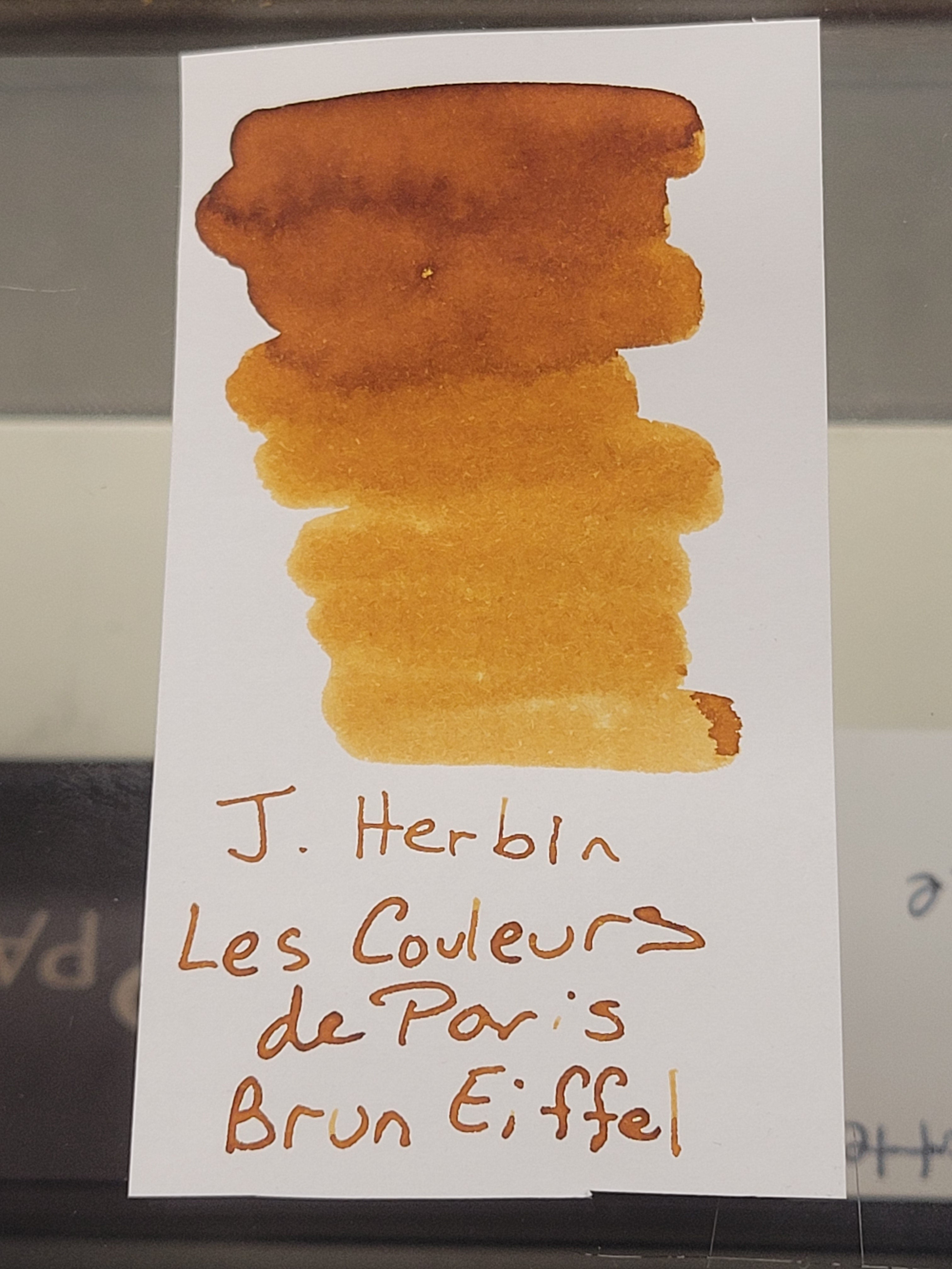 J. Herbin 30ml Bottled Ink Tour Eiffel - Orange - Pen Boutique Ltd