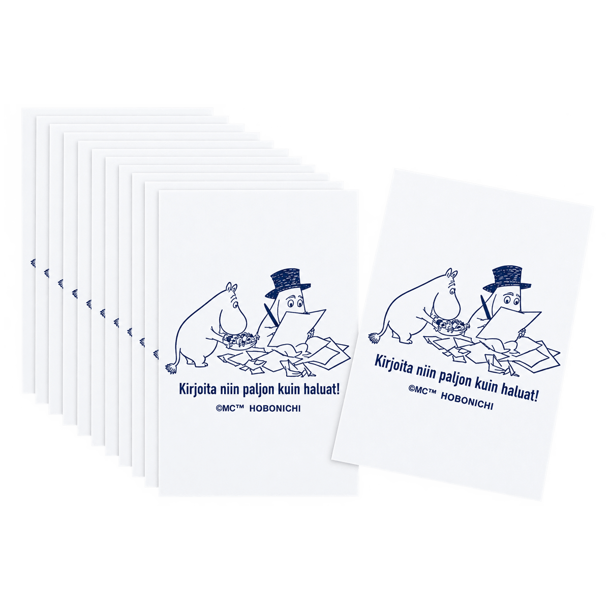 Hobonichi Ink-Absorbing Paper - Moomin - Pen Boutique Ltd