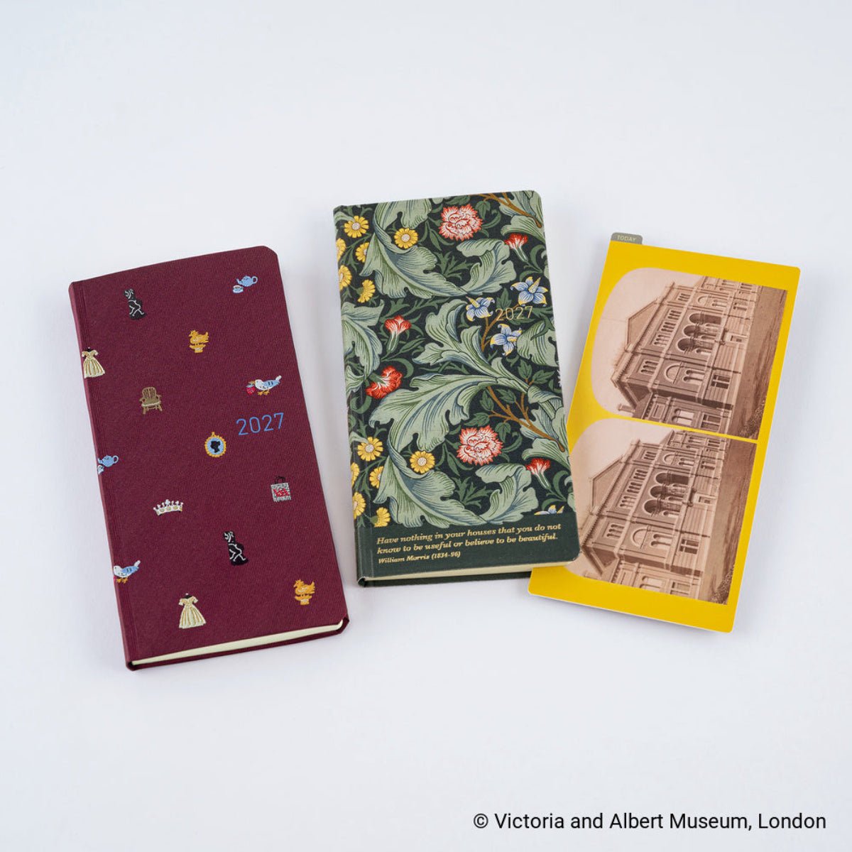 Hobonichi Pencil Board - V&A Series: Museum Stereographic Photograph - Weeks - Pen Boutique Ltd