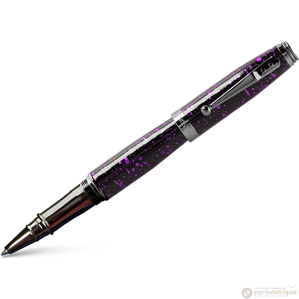 Monteverde Invincia Vega Rollerball Pen - Starlight Purple-Pen Boutique Ltd