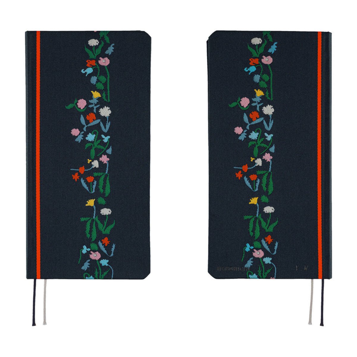 Hobonichi 2027 Light Hard Cover English Book - Yoshie Watanabe: Petit Bloom - Tall & Slim (Weeks - January Start) - Pen Boutique Ltd