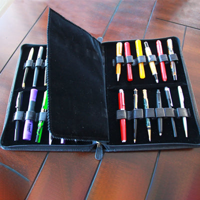 Yak Leather 24 Pen Cases