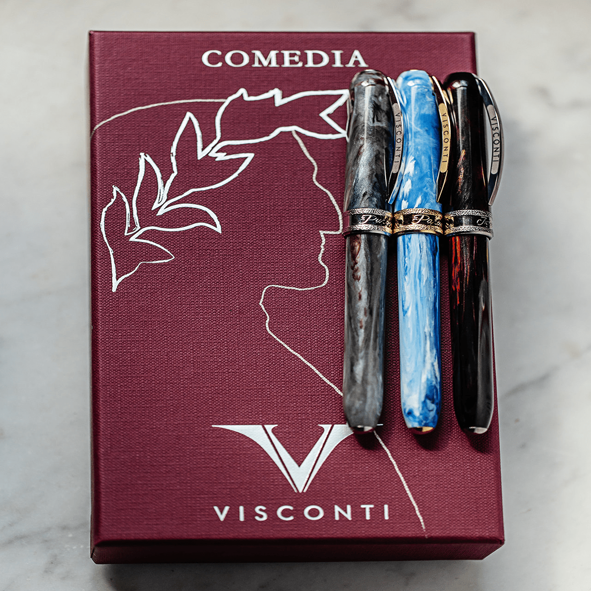 Visconti Comedia Fountain Pen - Purgatorio - Pen Boutique Ltd
