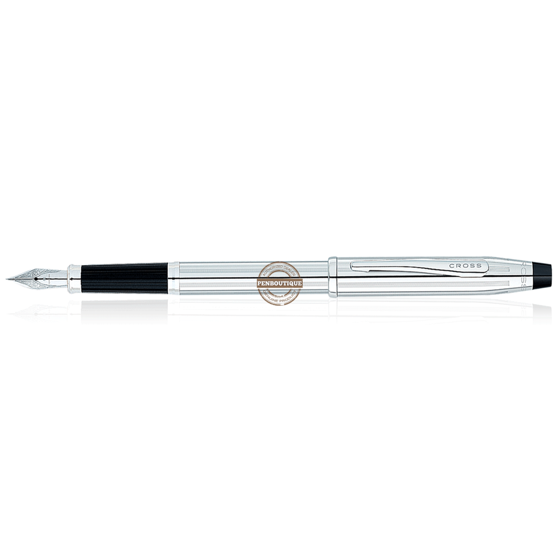 Cross Century II Fountain Pen - Lustrous Chrome Cross Pens