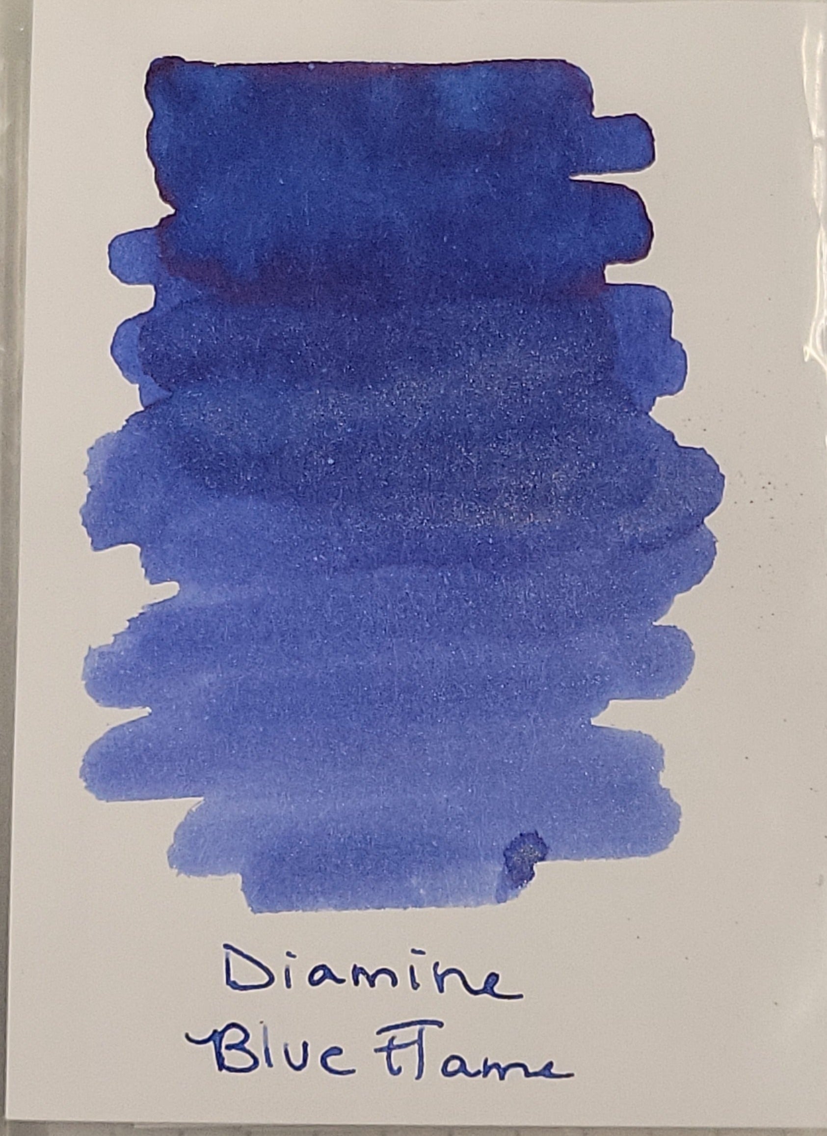 Diamine Shimmer Ink 50 ml Blue Flame - Gold shimmer-Pen Boutique Ltd